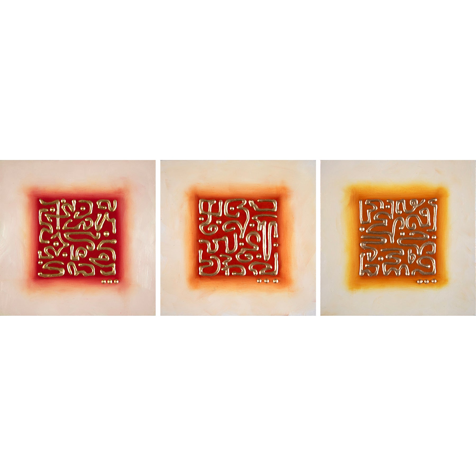 Amulets ~ Original Oil paintings ~ set of 3