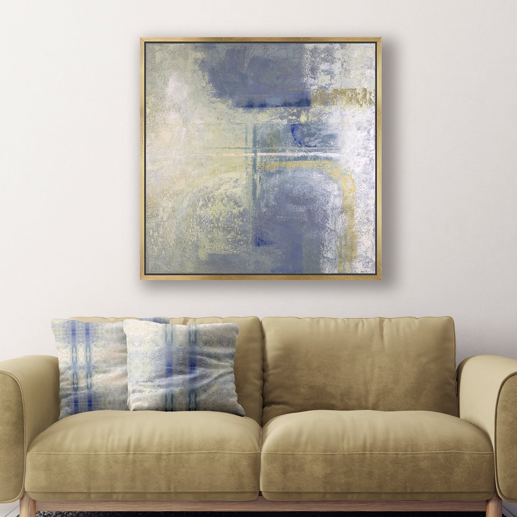 Aquarius ~ Square Canvas Edition Print