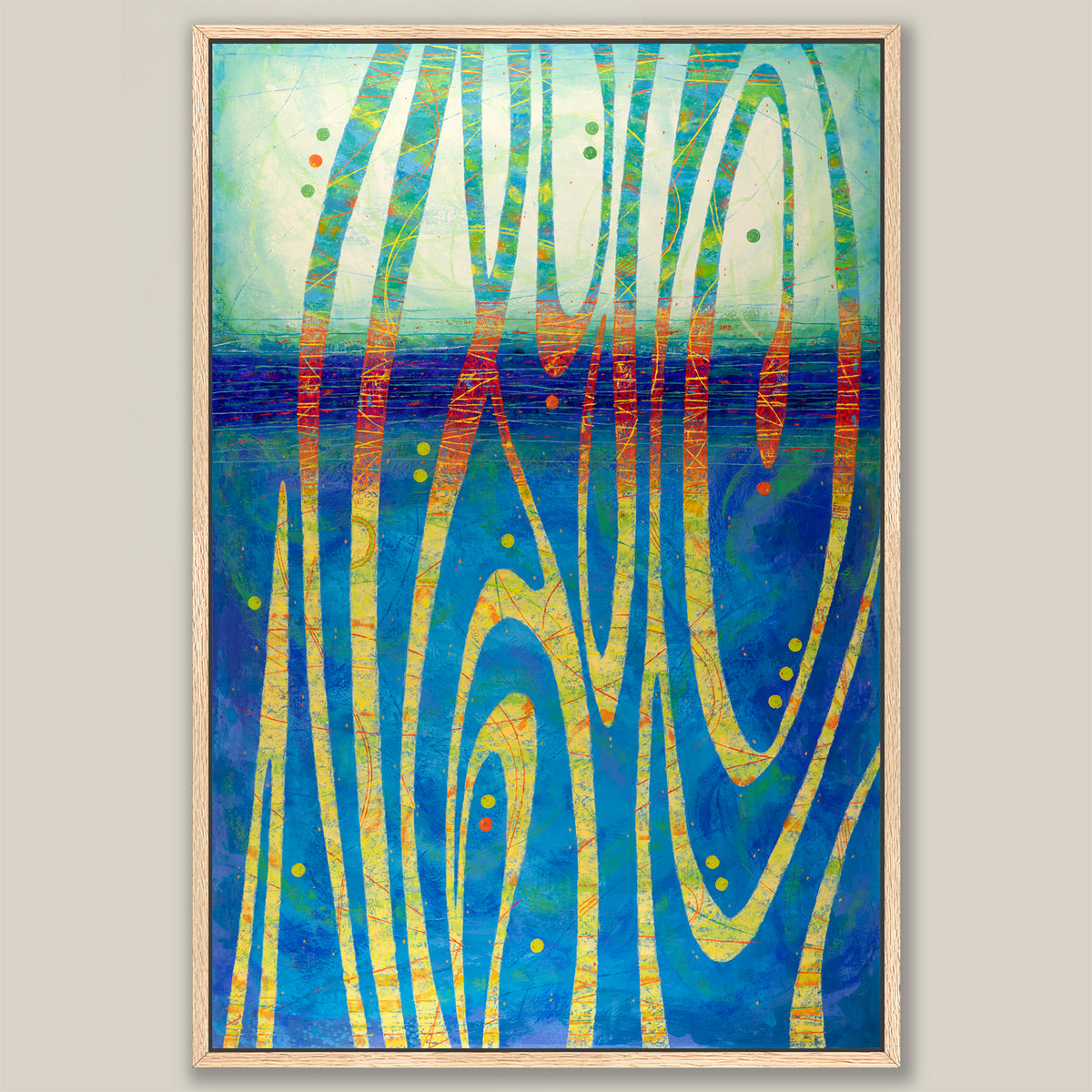 As The Tide Turns ~ Vertical Canvas Print