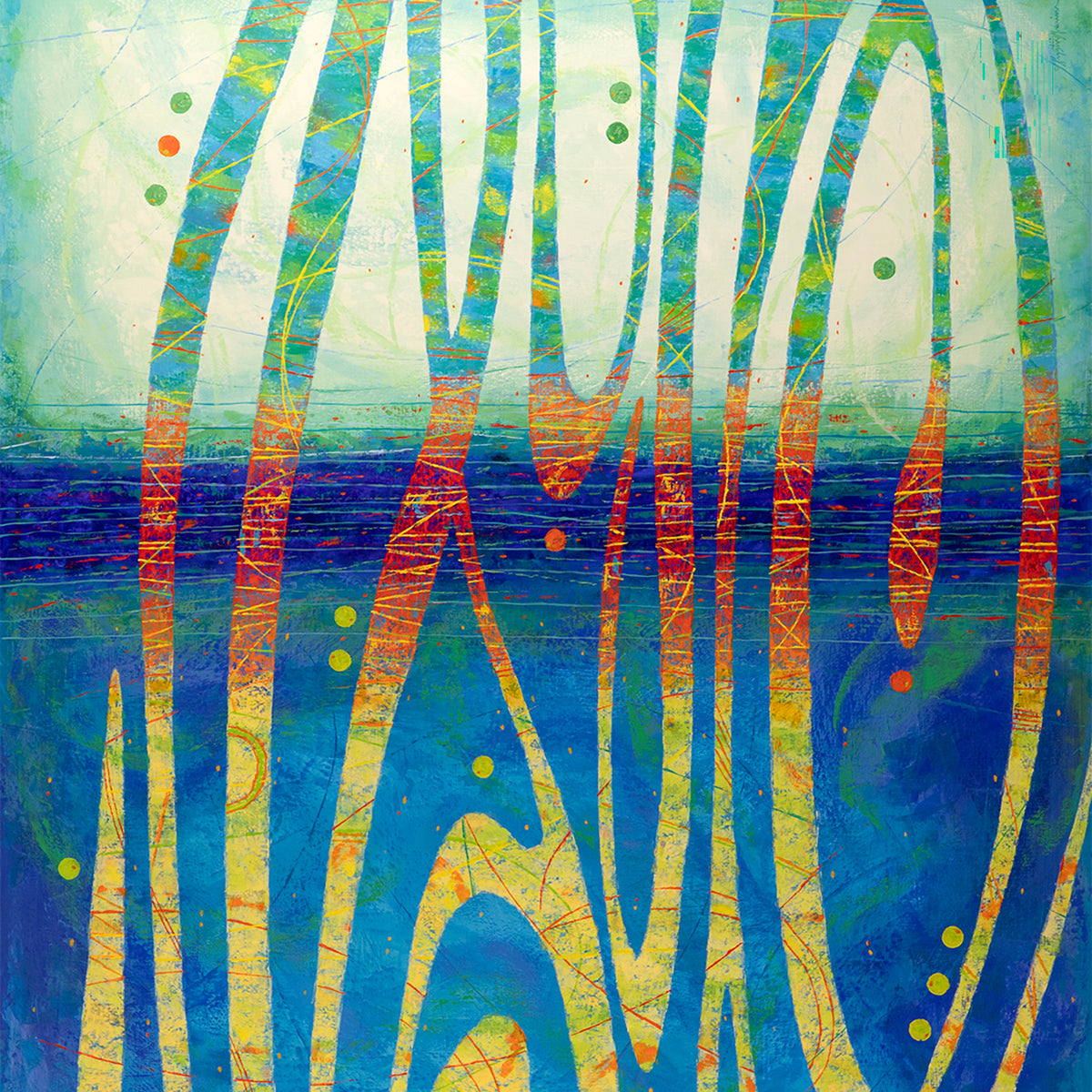 As The Tide Turns ~ Vertical Canvas Print
