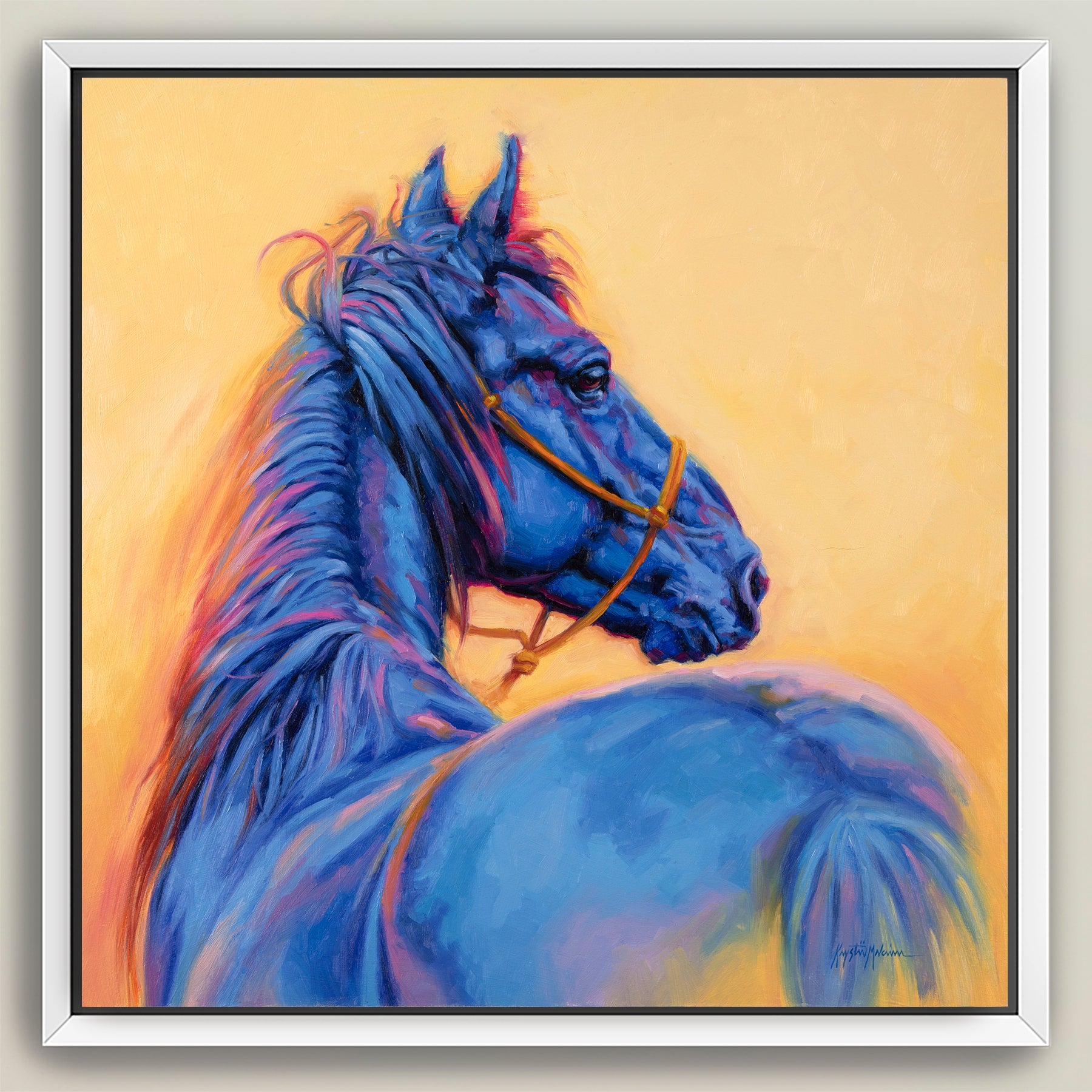 Mustang Colors ~ Square Canvas Edition Print Set