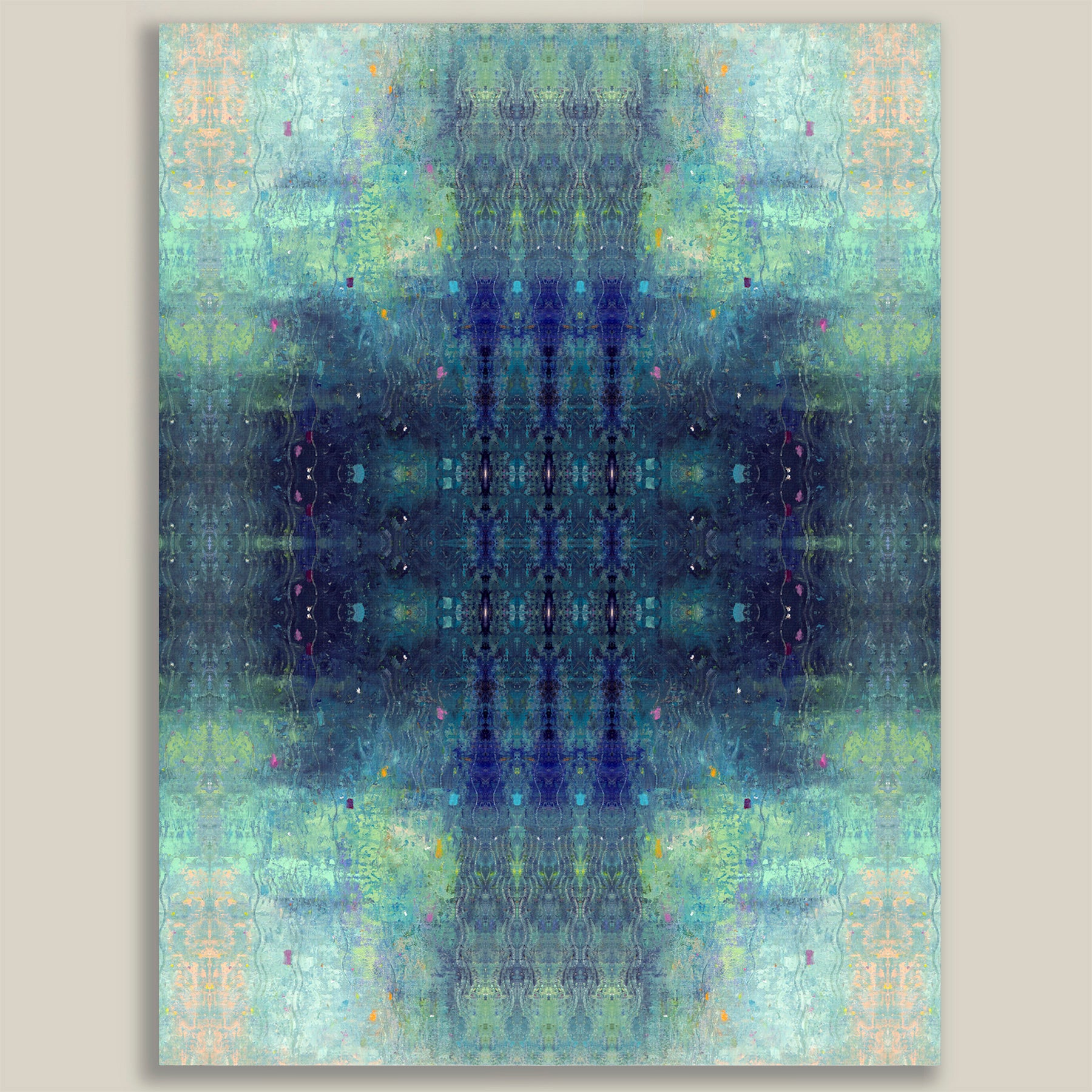 Deep In The Heart ~ Vertical Canvas Edition Print