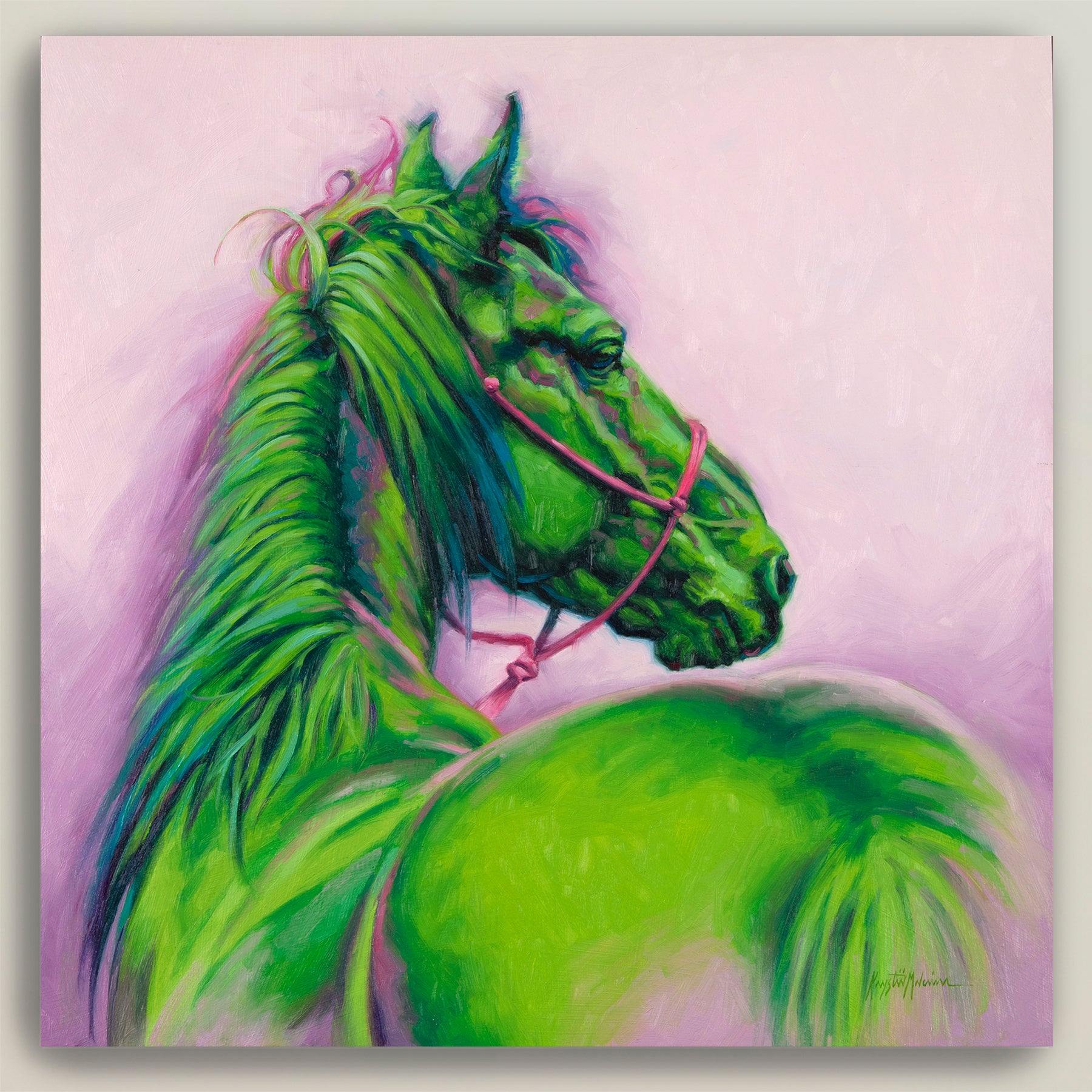 Mustang Colors ~ Square Canvas Edition Print Set