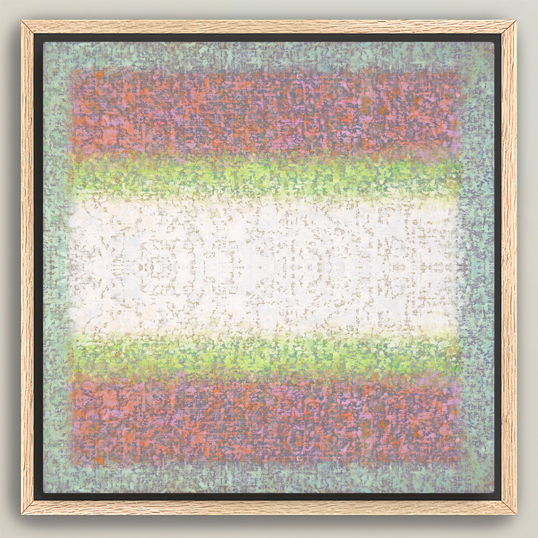 Fields Of Flowers ~ Square Canvas Edition Print