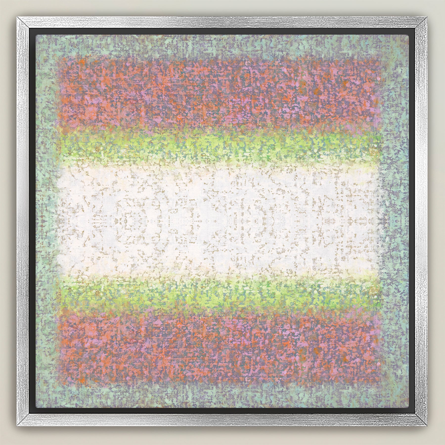 Fields Of Flowers ~ Square Canvas Edition Print