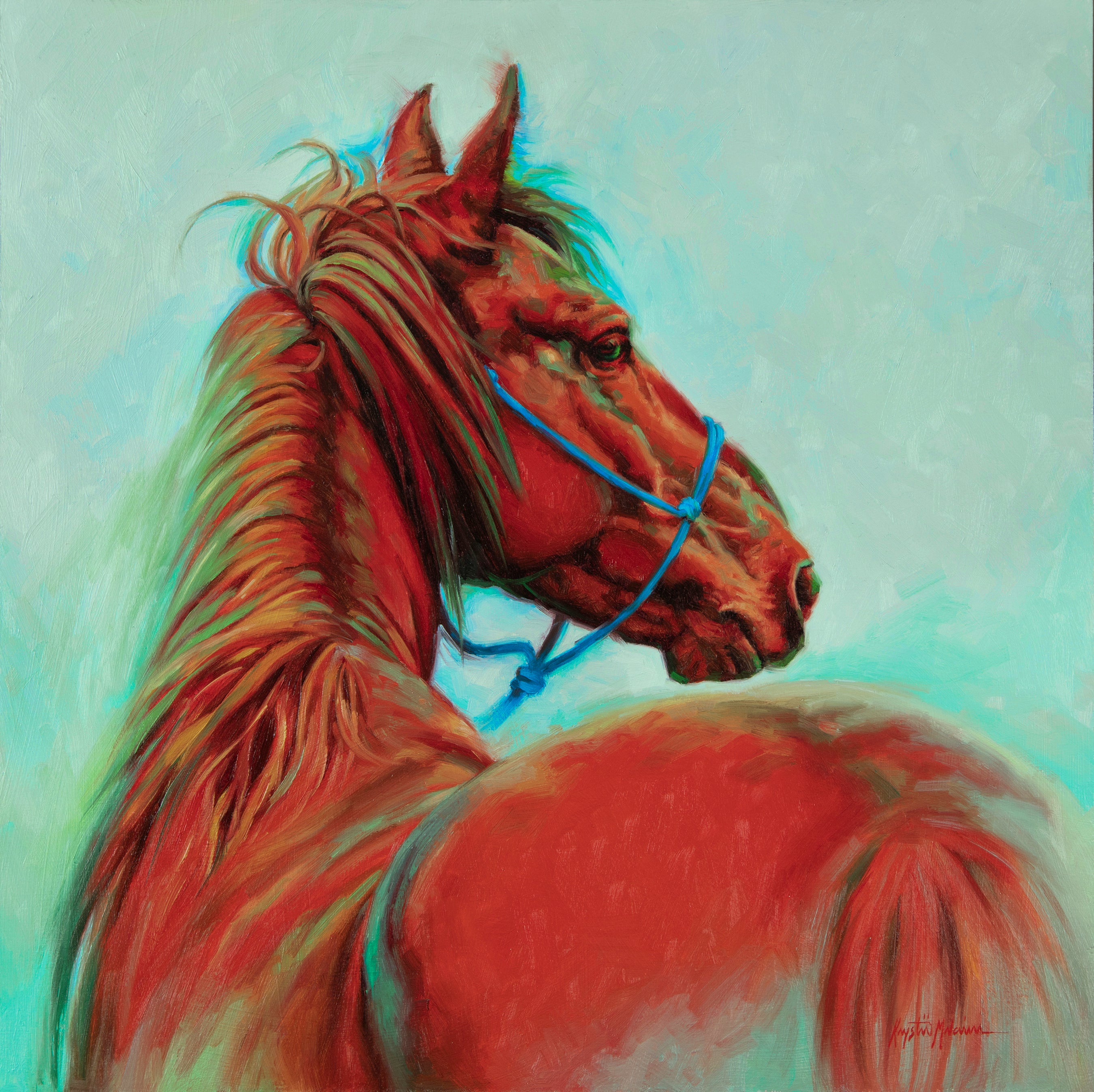 Mustang Colors ~ Original Paintings Set of 3