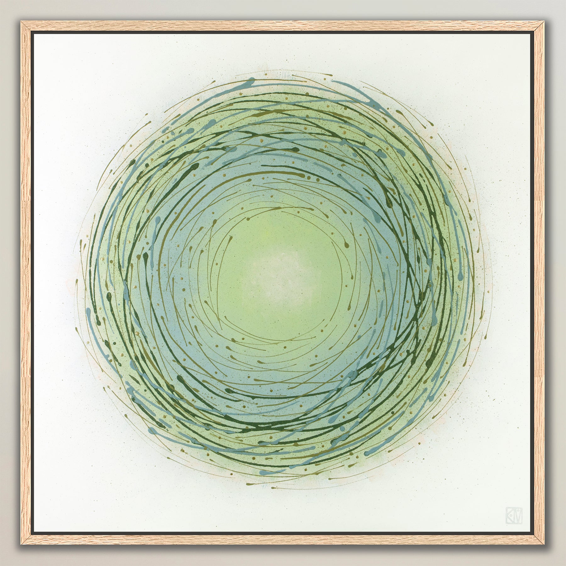 Nest ~ Spring ~ Square Canvas Edition Print
