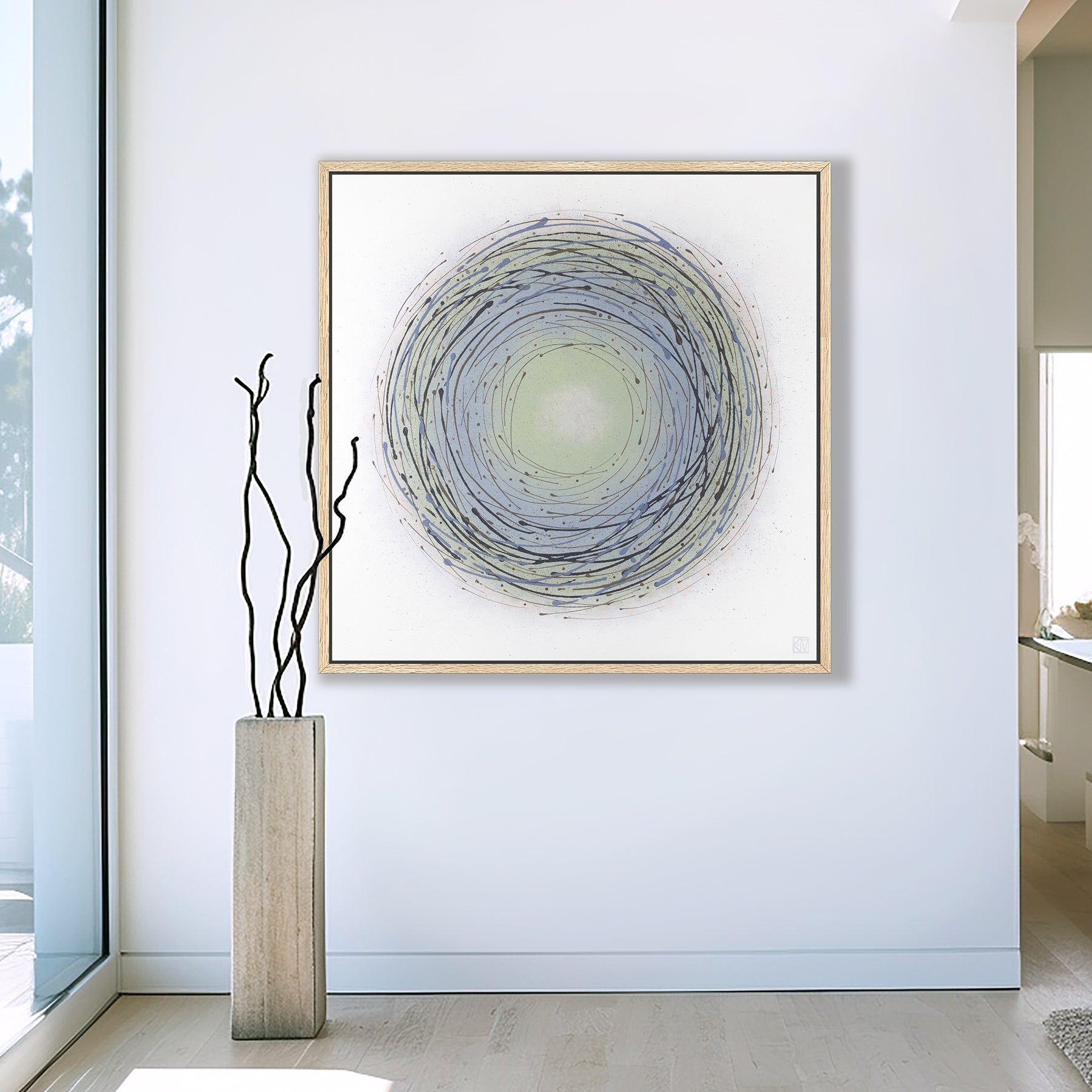Nest ~ Winter ~ Square Canvas Edition Print