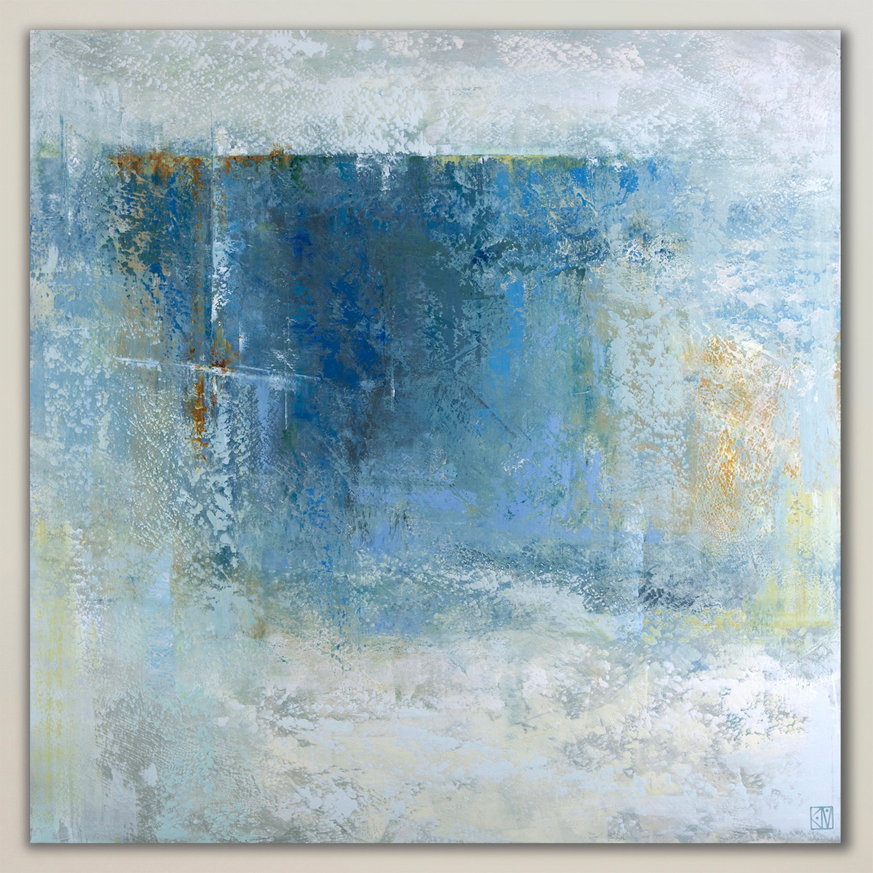 Precipice ~ Square Canvas Edition Print