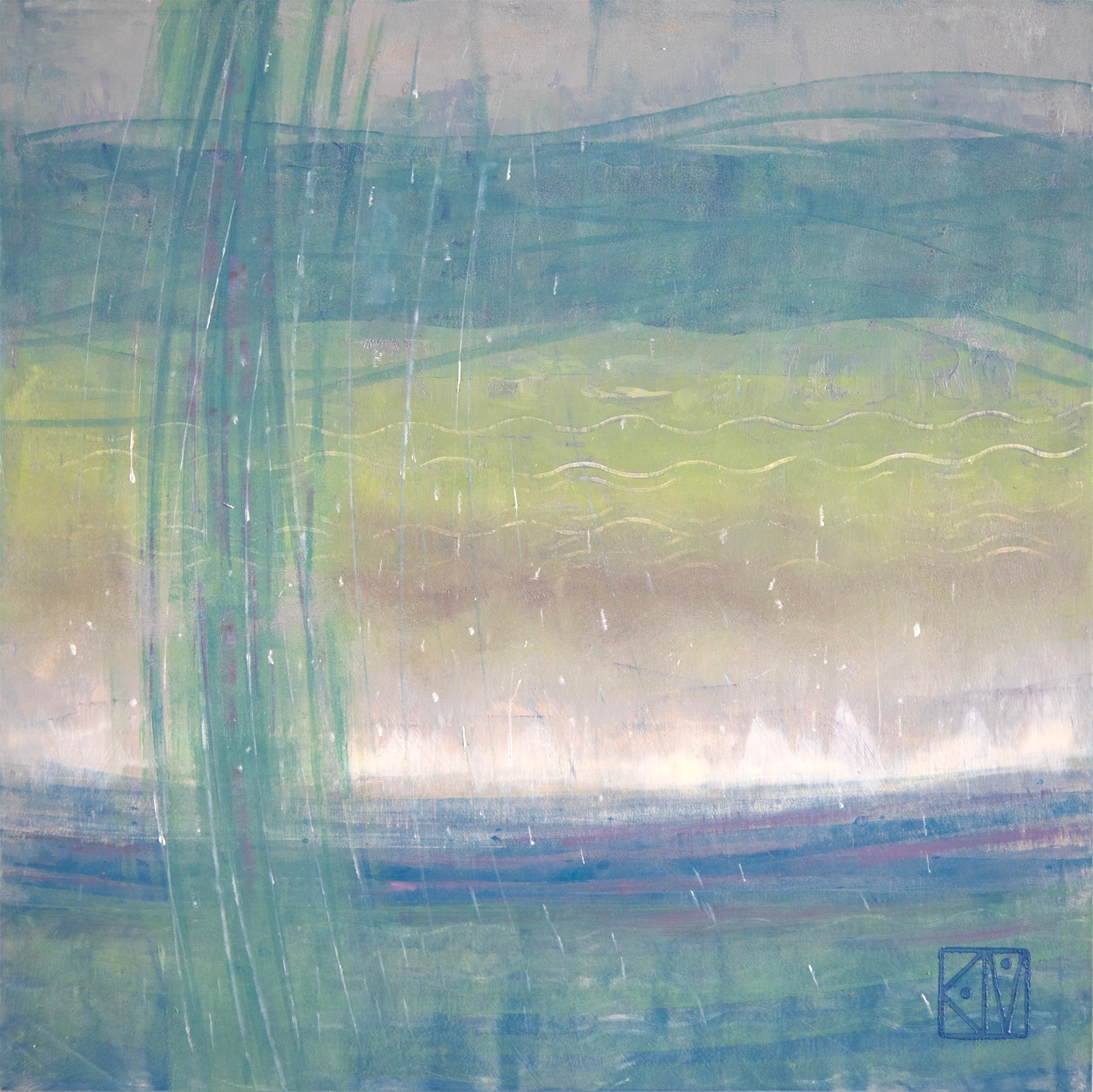Rainstorm ~ Original Oil Painting