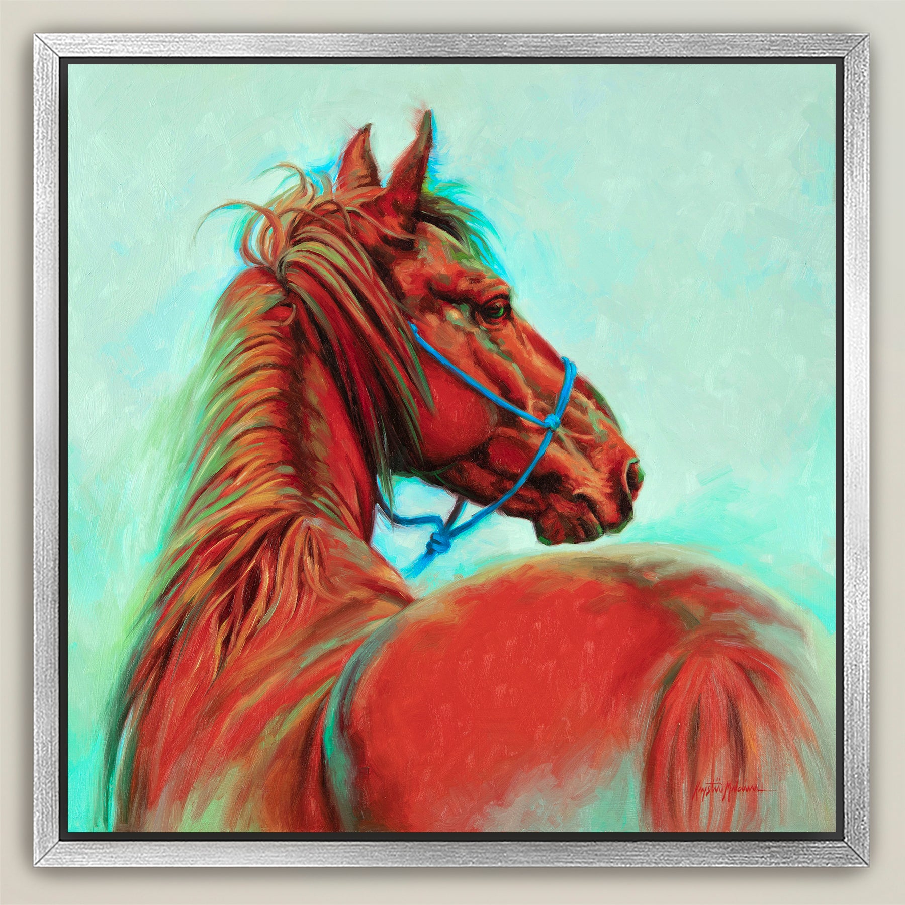 Mustang Colors ~ Square Canvas Edition Print Set