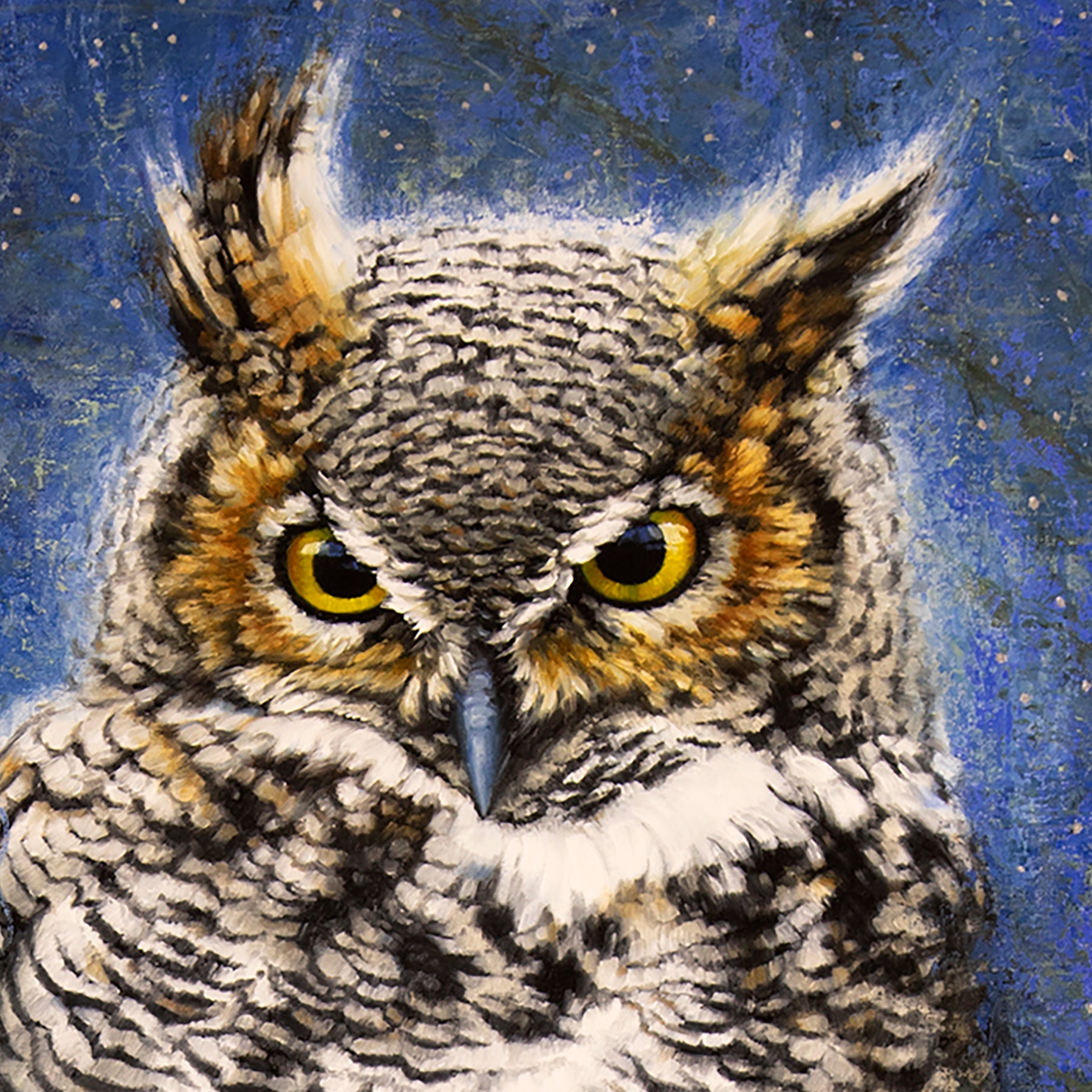 Starlight ~ Original Oil Painting on linen panel