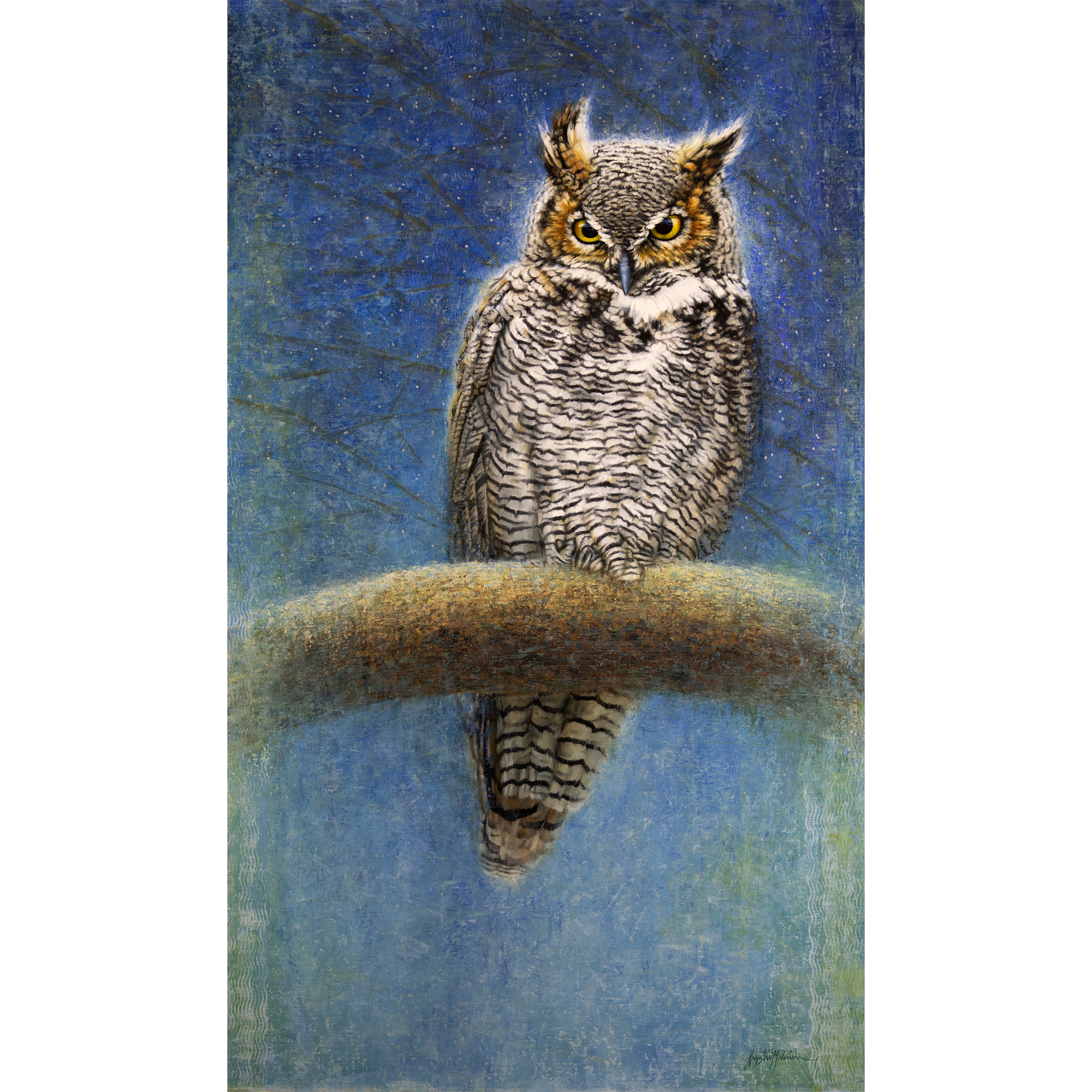 Starlight ~ Original Oil Painting on linen panel