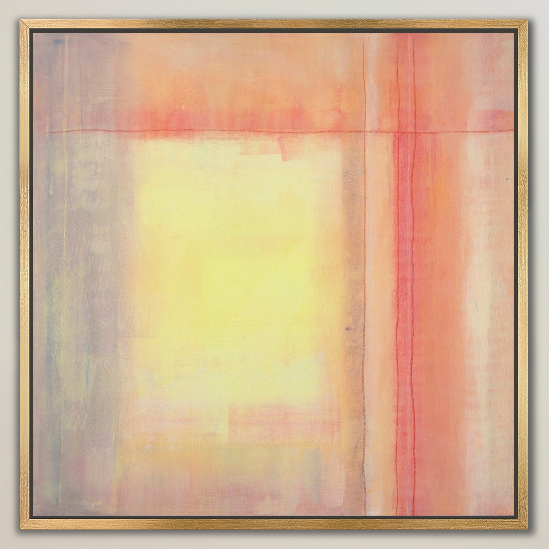 When We Meet ~ Canvas Edition Print Set of 4