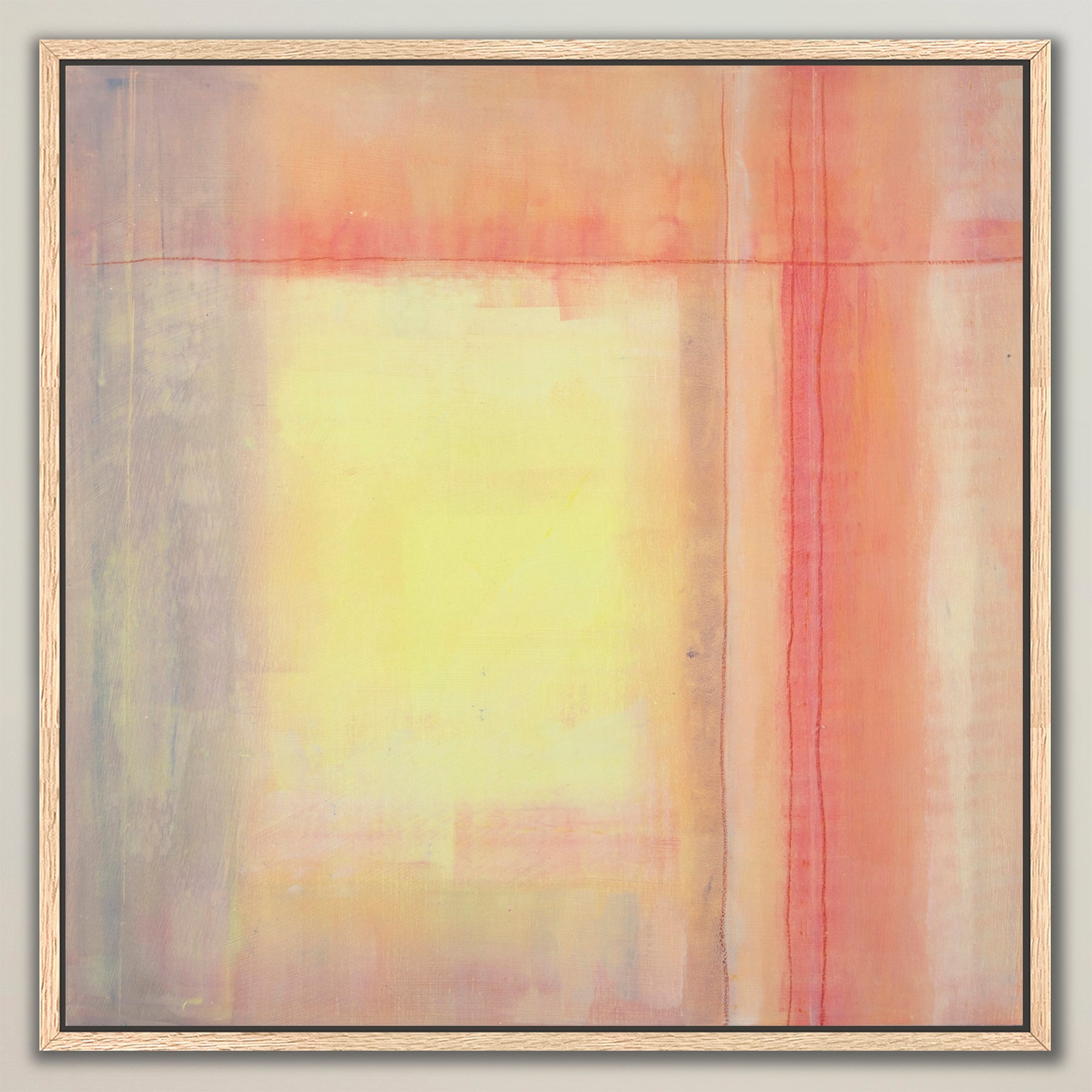 When We Meet ~ Canvas Edition Print Set of 4