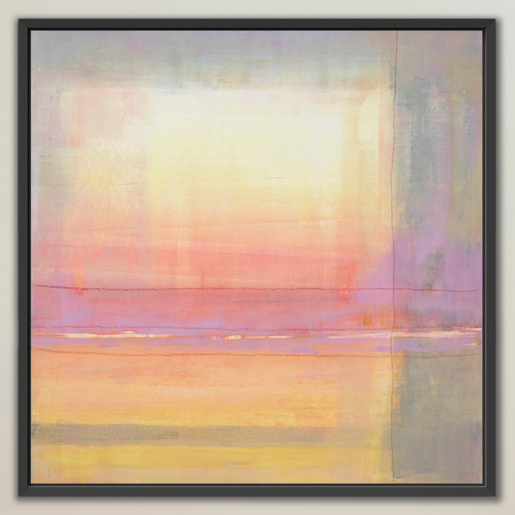 When We Meet ~ Canvas Edition Print Set of 4