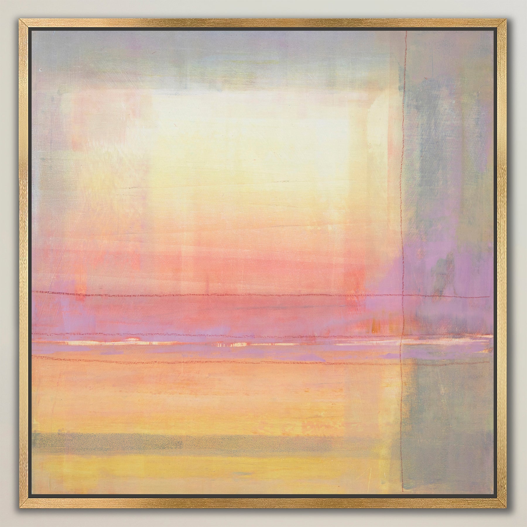 When We Meet ~ Canvas Edition Print Set of 4