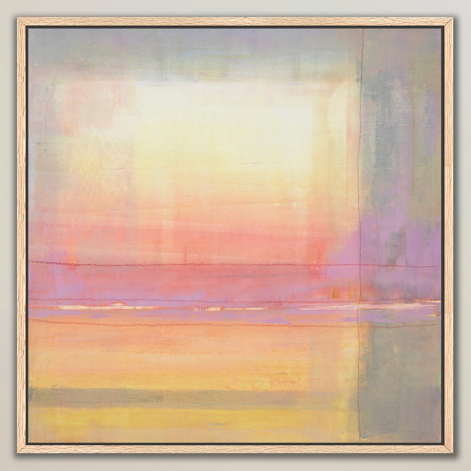 When We Meet ~ Canvas Edition Print Set of 4