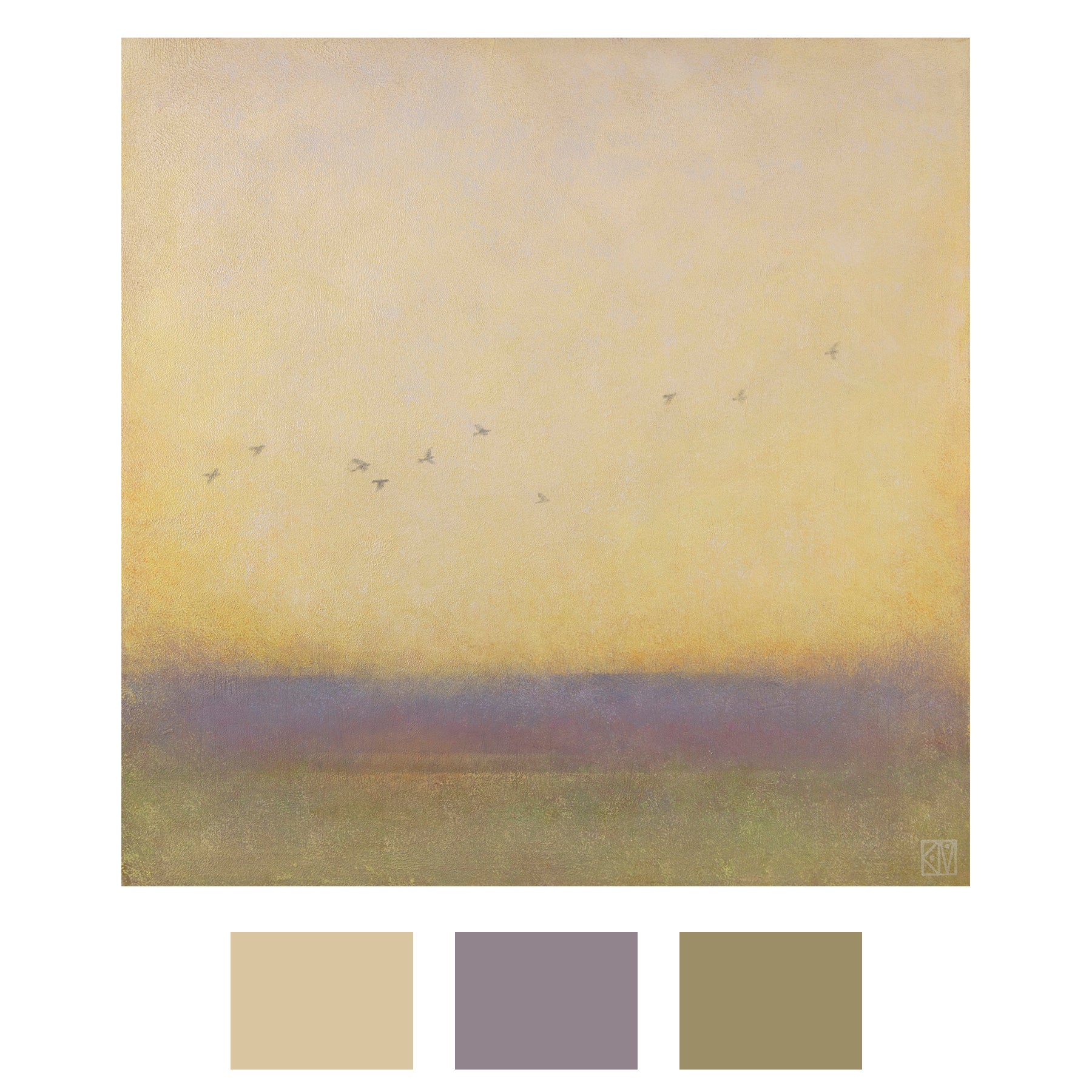 Above ~ Square Canvas Edition Print