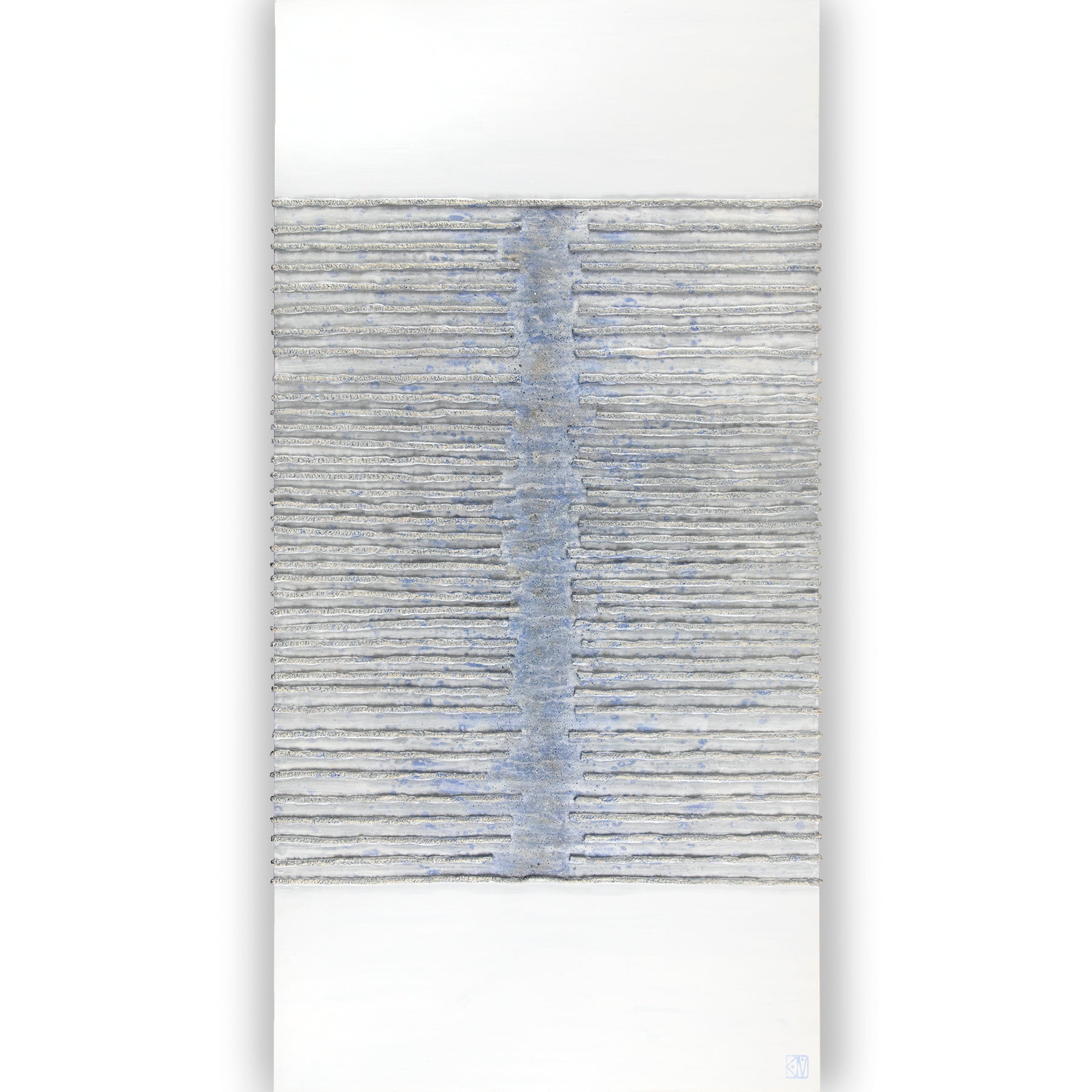 Between ~ 48"x24" ~ Original textured painting on panel