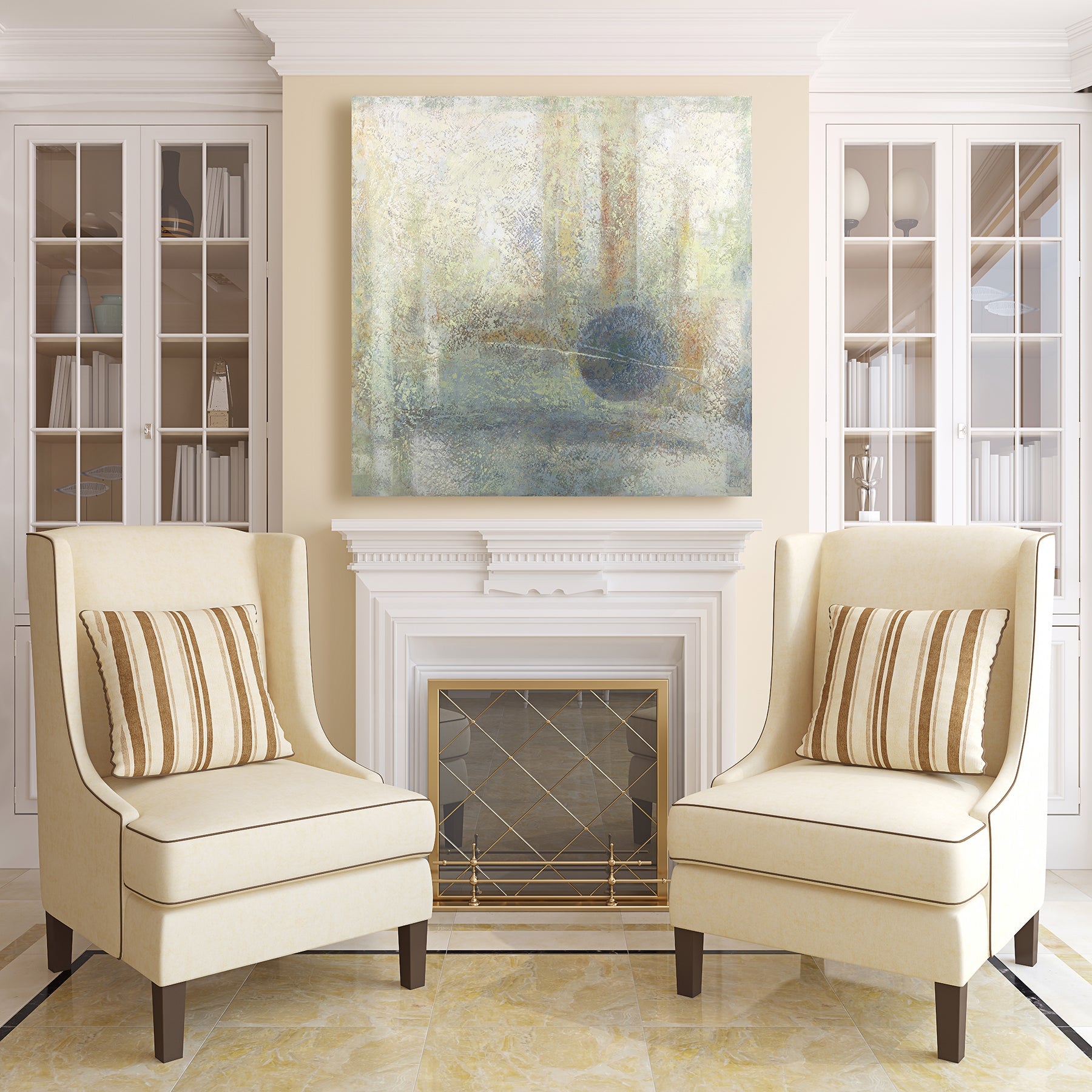 Cathedral ~ 36"x36" ~ Original oil painting on panel