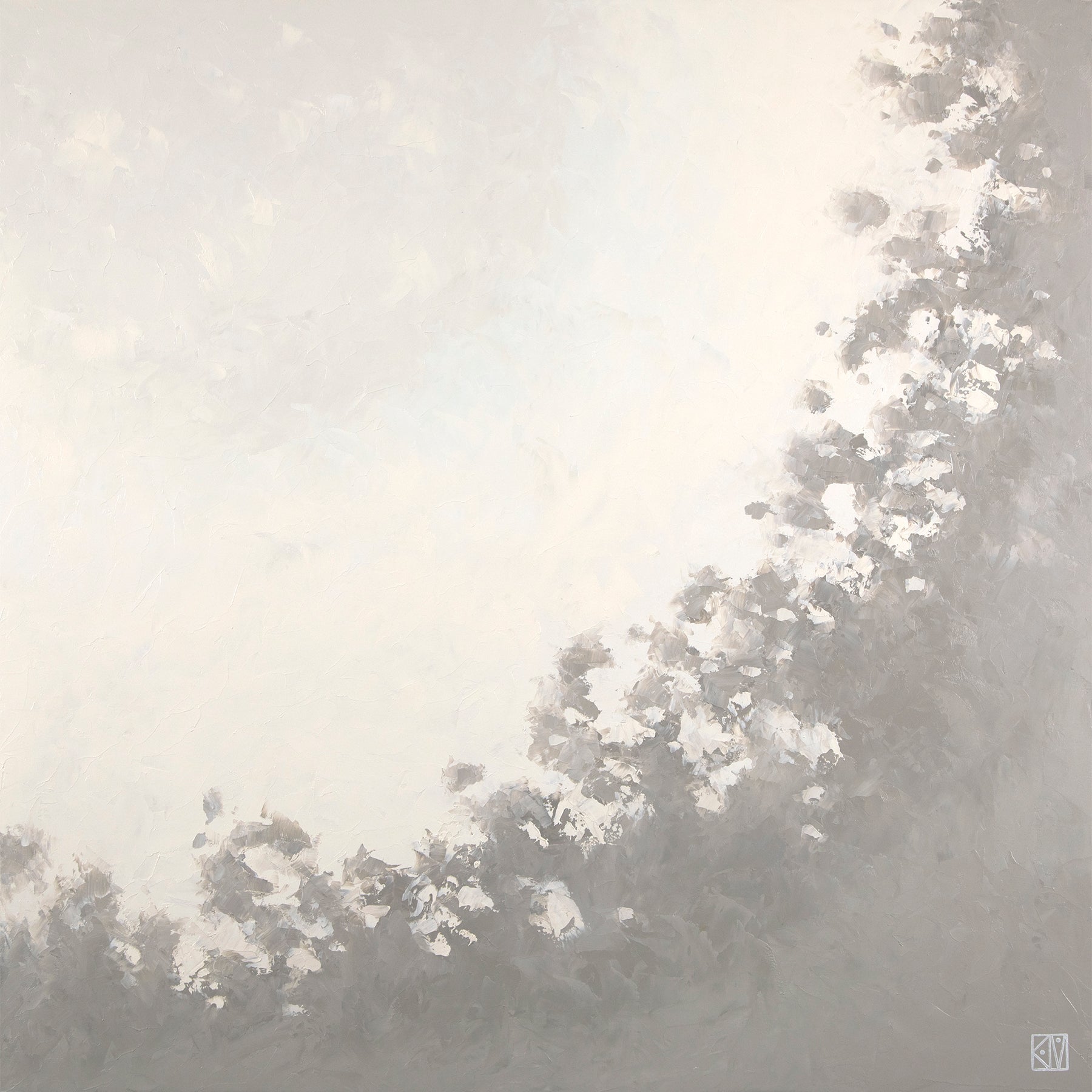 Flotsam ~ 30"x30" ~ Original oil painting on panel