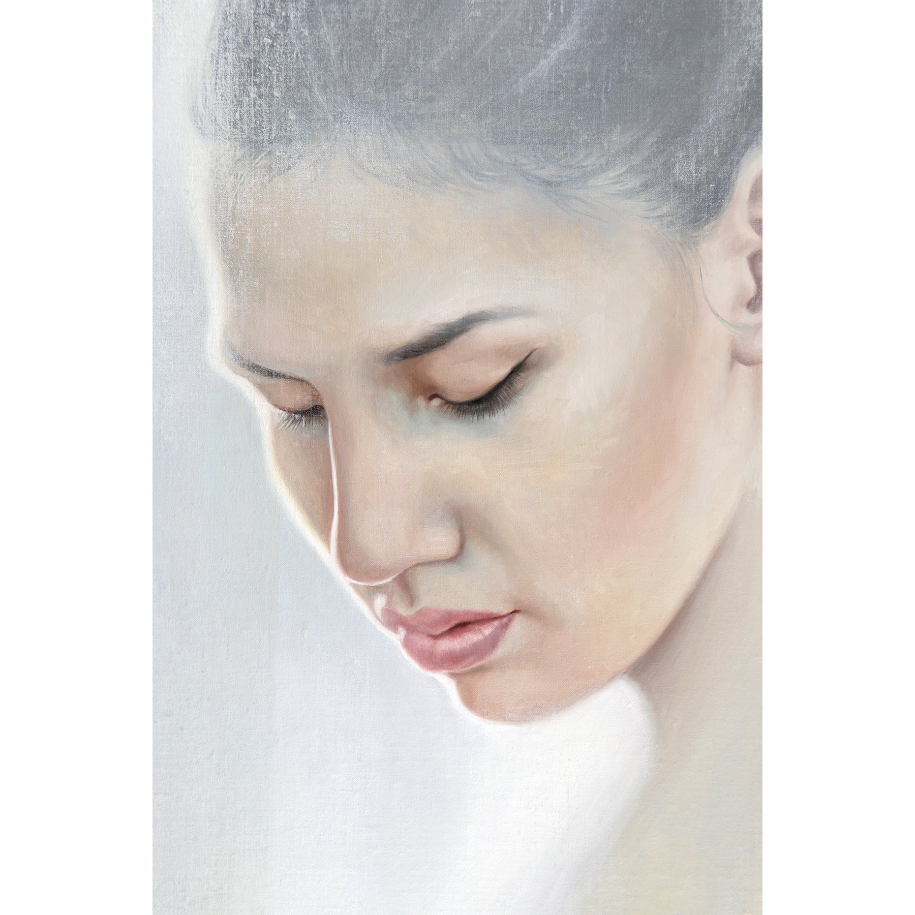 Imagine ~ 48"x24" ~ Original oil portrait on linen
