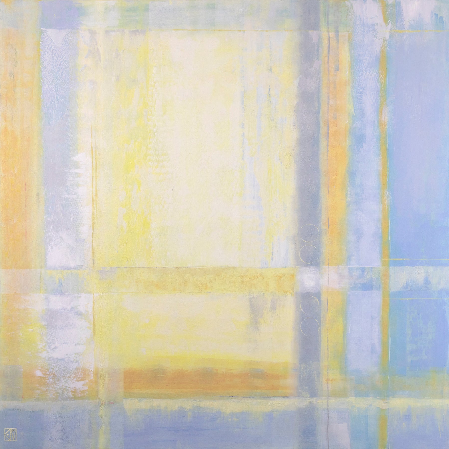 Intersect ~ 36"x36" ~ Original oil painting on panel