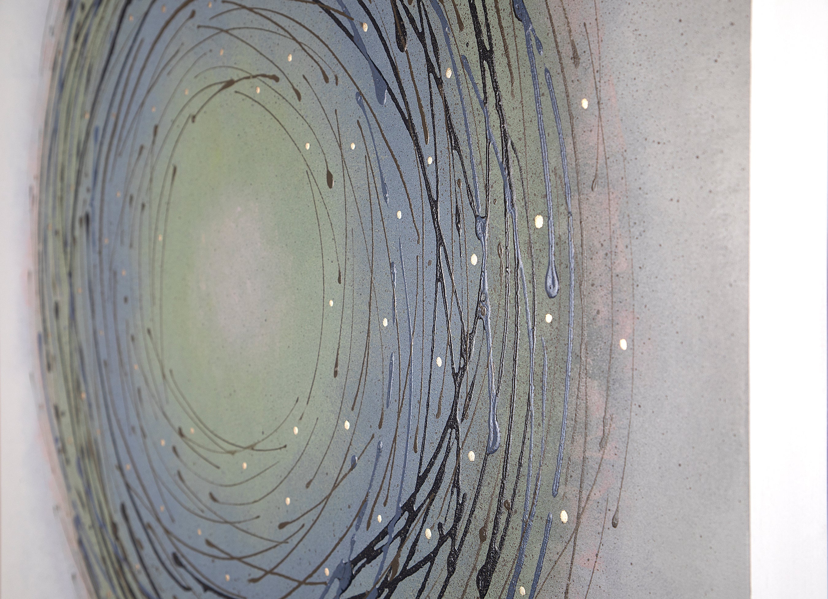 Nest ~ 30"x30" ~ Original painting on panel