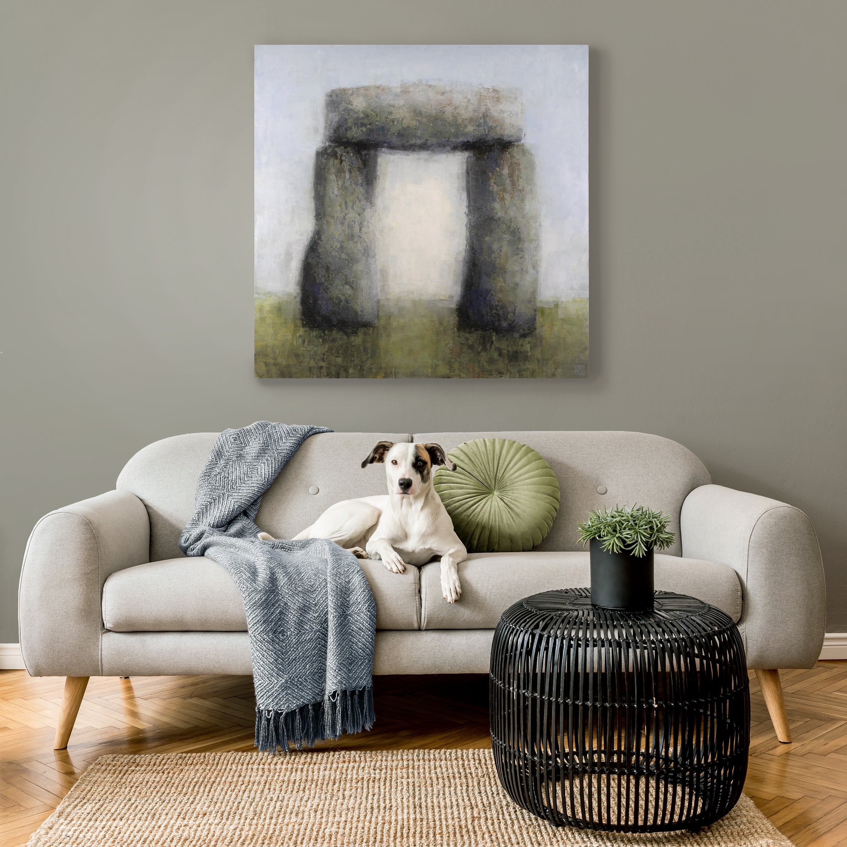 Portal ~ 36"x36" ~ Original oil painting on panel