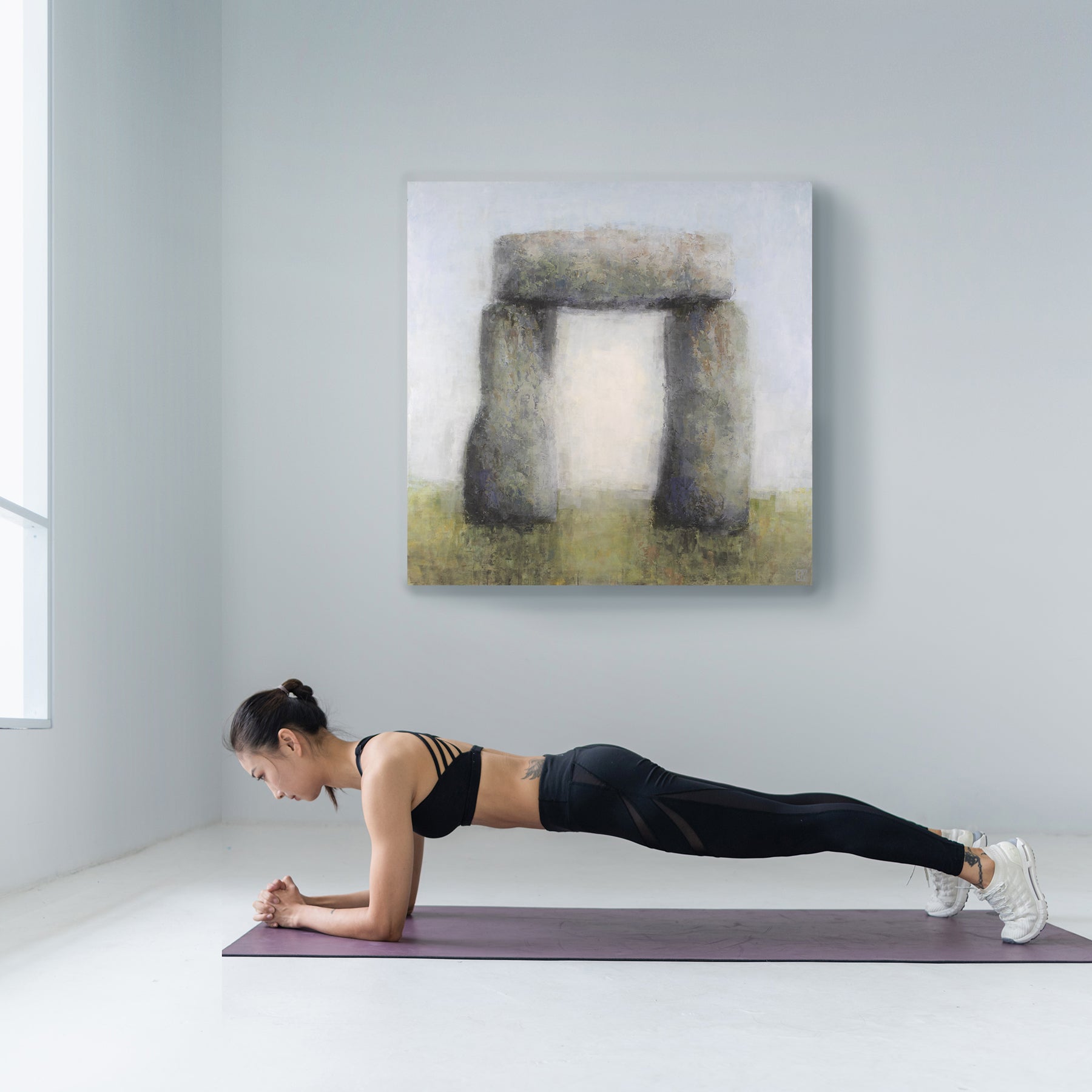 Portal ~ 36"x36" ~ Original oil painting on panel