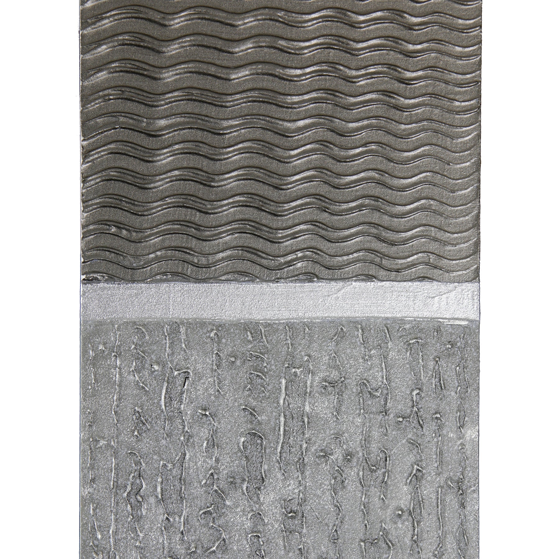 Ripples Of Thought ~ 24"x6" x 4 ~ Original paintings on 4 panels