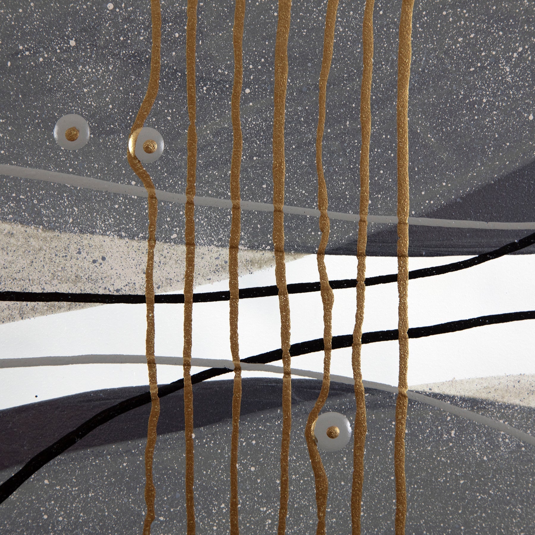 River ~ 40"x30" ~ Original textured painting on panel