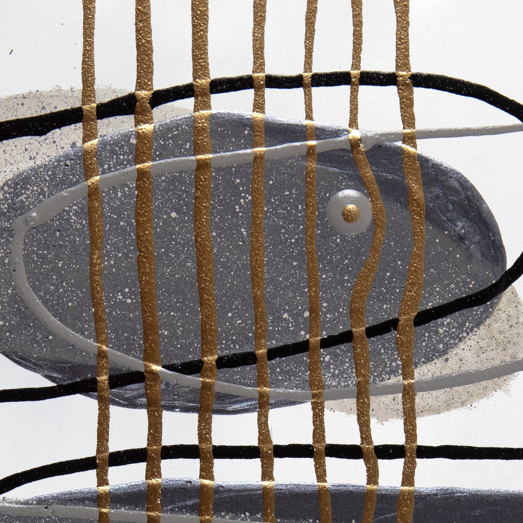 River ~ 40"x30" ~ Original textured painting on panel