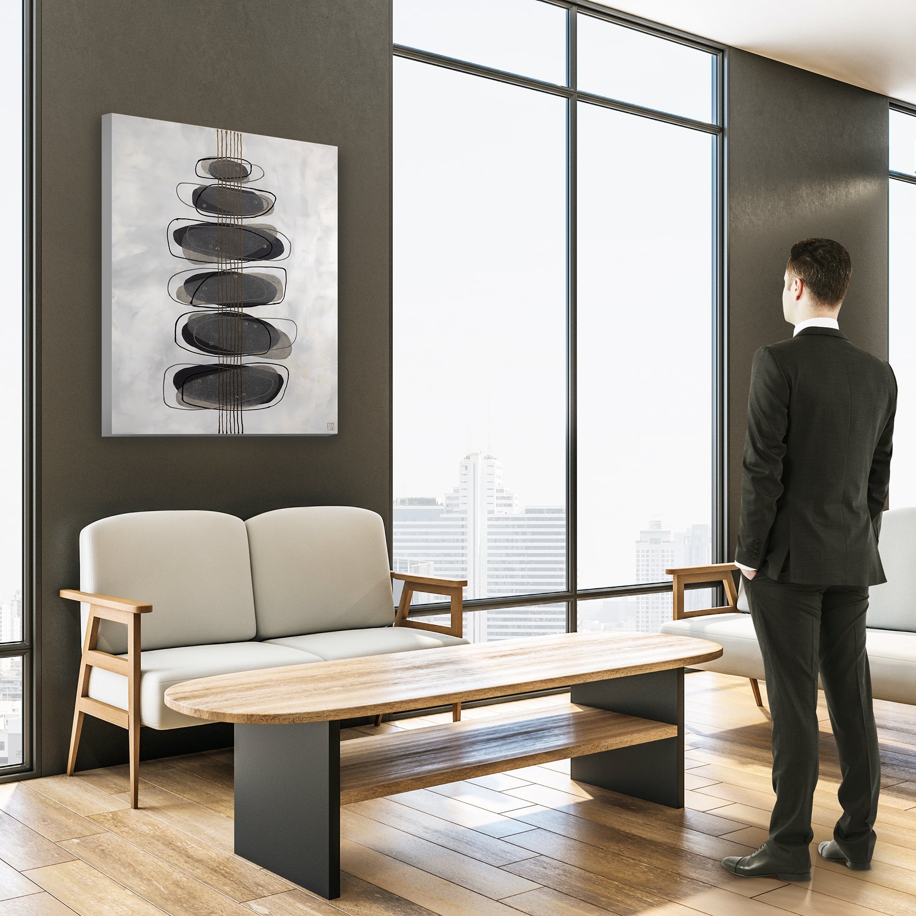 River ~ Vertical Canvas Edition Print