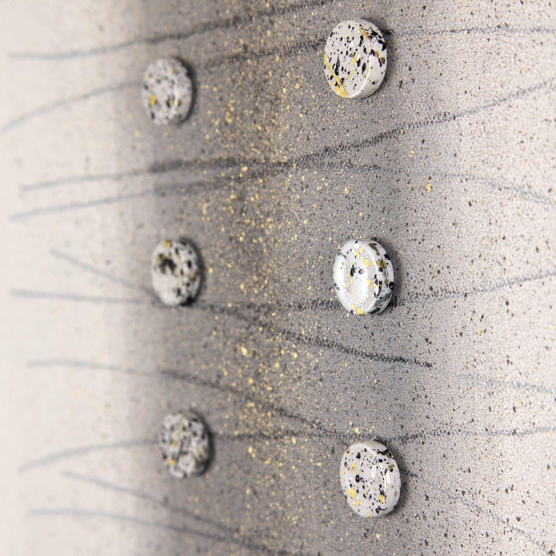 Tandem ~ 20"x16" ~ Original painting with beads on canvas