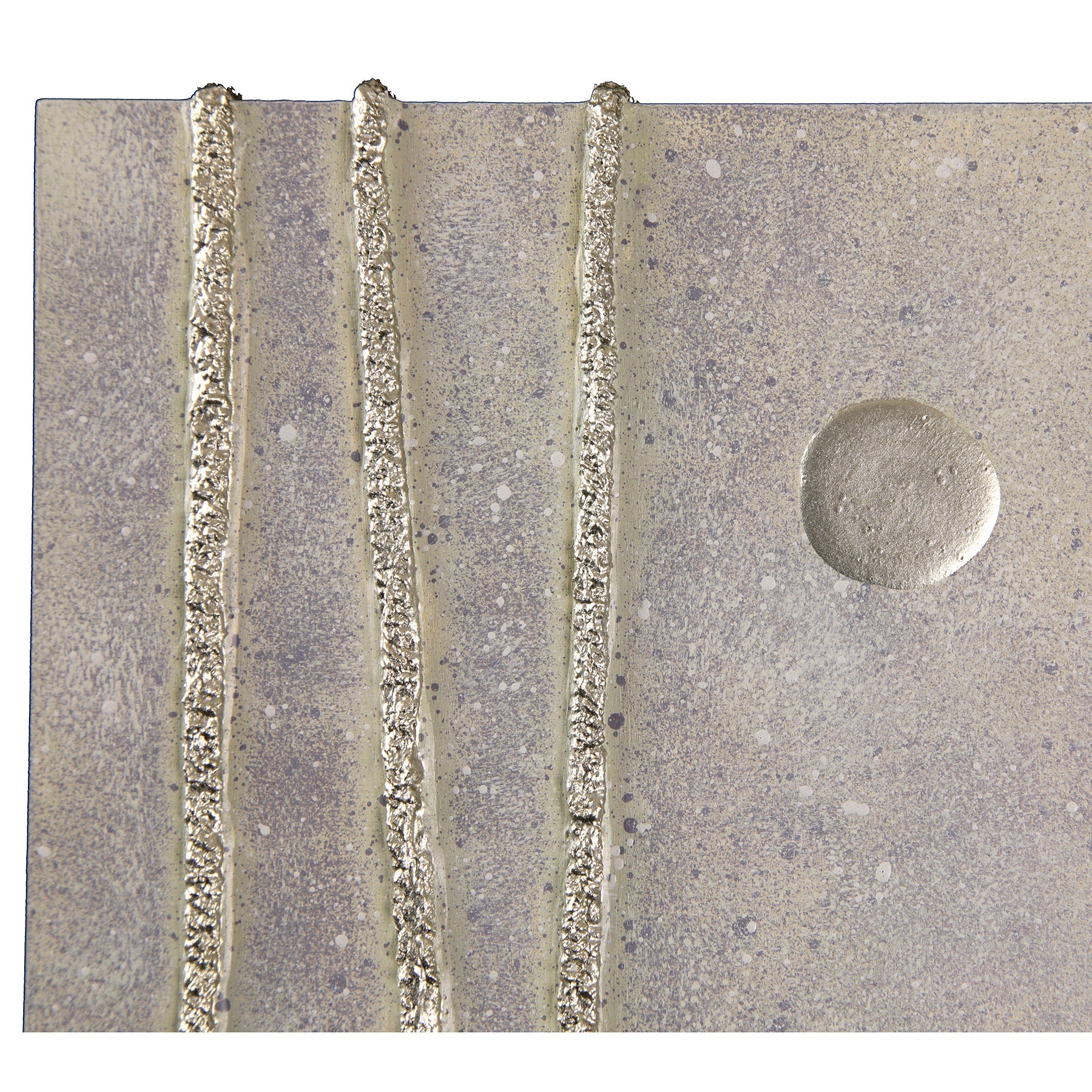 Three ~ 12"x12" ~ Original painting on panel with raised texture