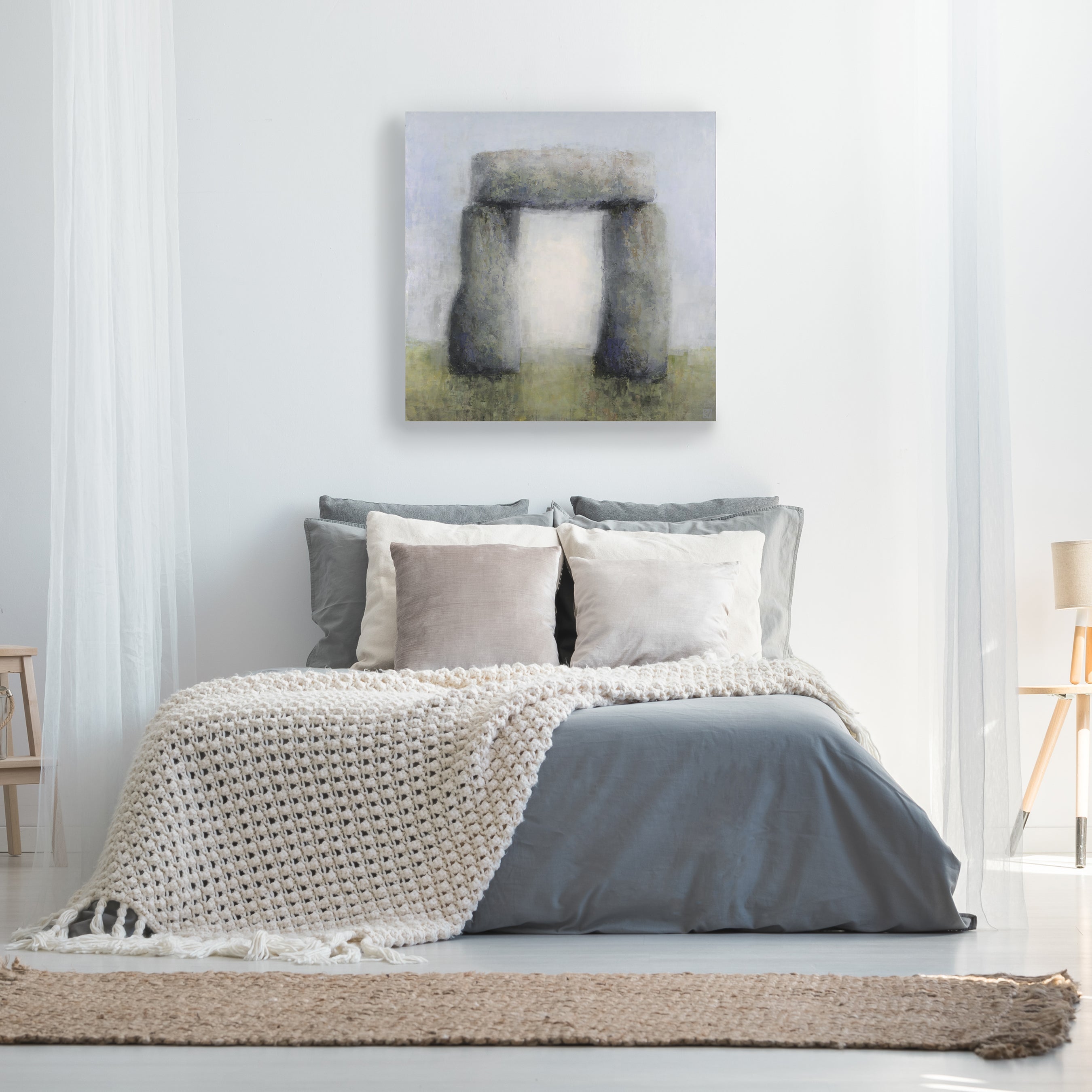 Portal ~ 36"x36" ~ Original oil painting on panel