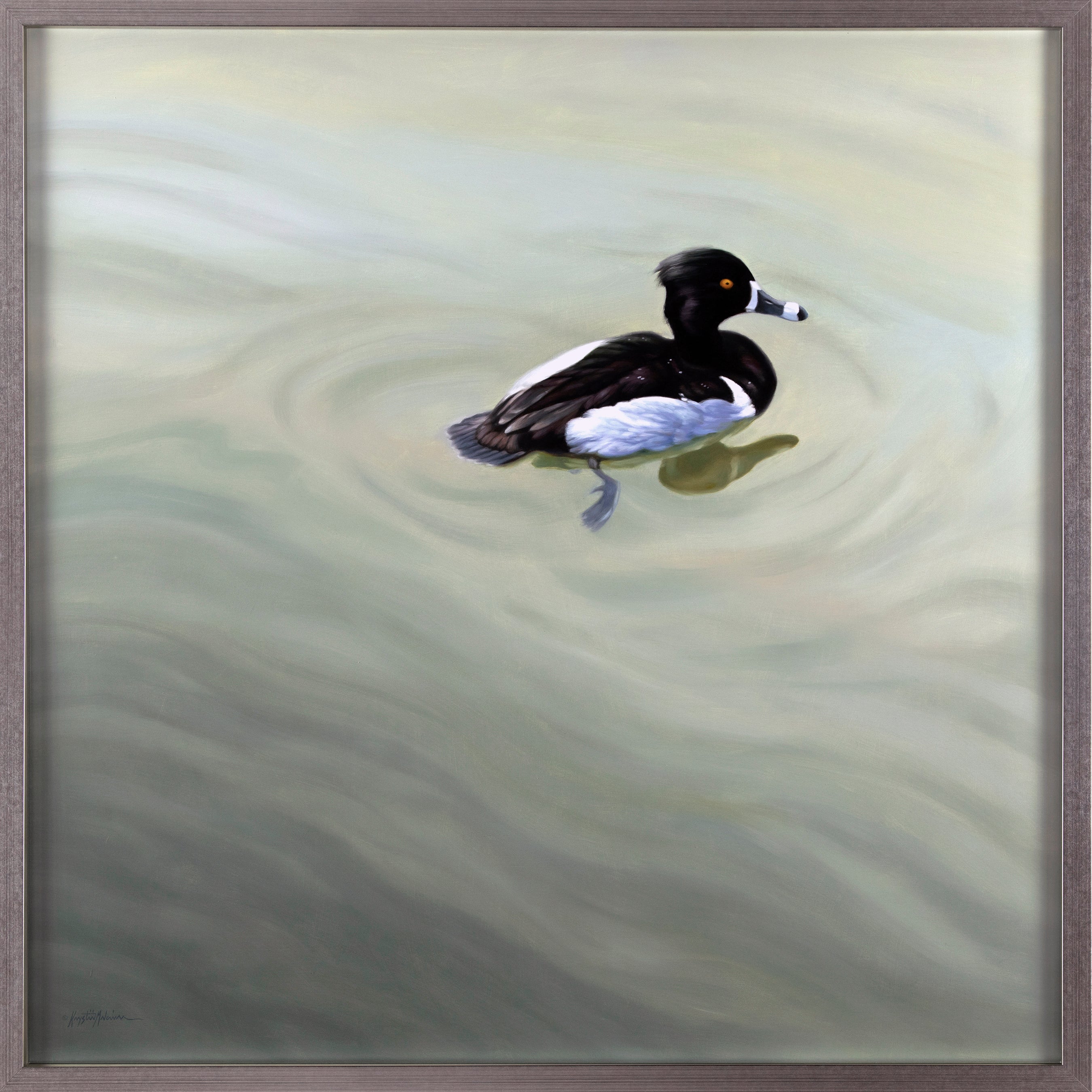 Afloat ~ Original Oil Painting on panel
