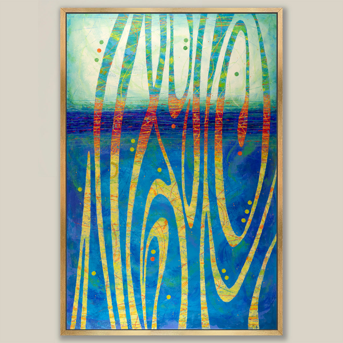 As The Tide Turns ~ Vertical Canvas Print