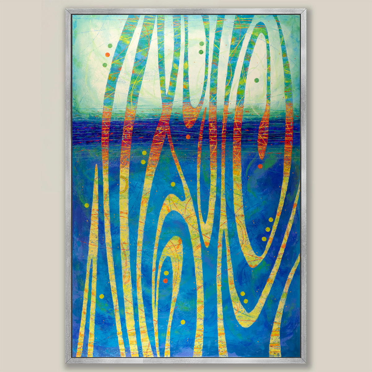 As The Tide Turns ~ Vertical Canvas Print