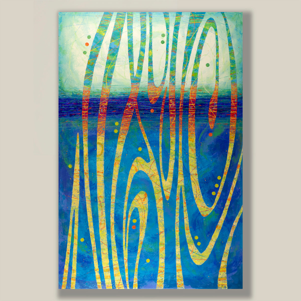 As The Tide Turns ~ Vertical Canvas Print