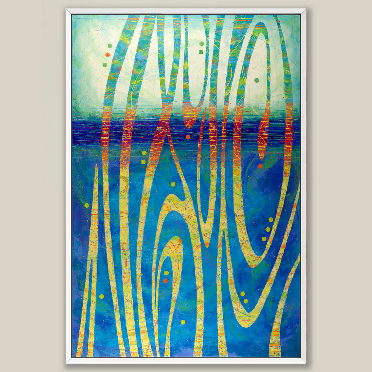 As The Tide Turns ~ Vertical Canvas Print