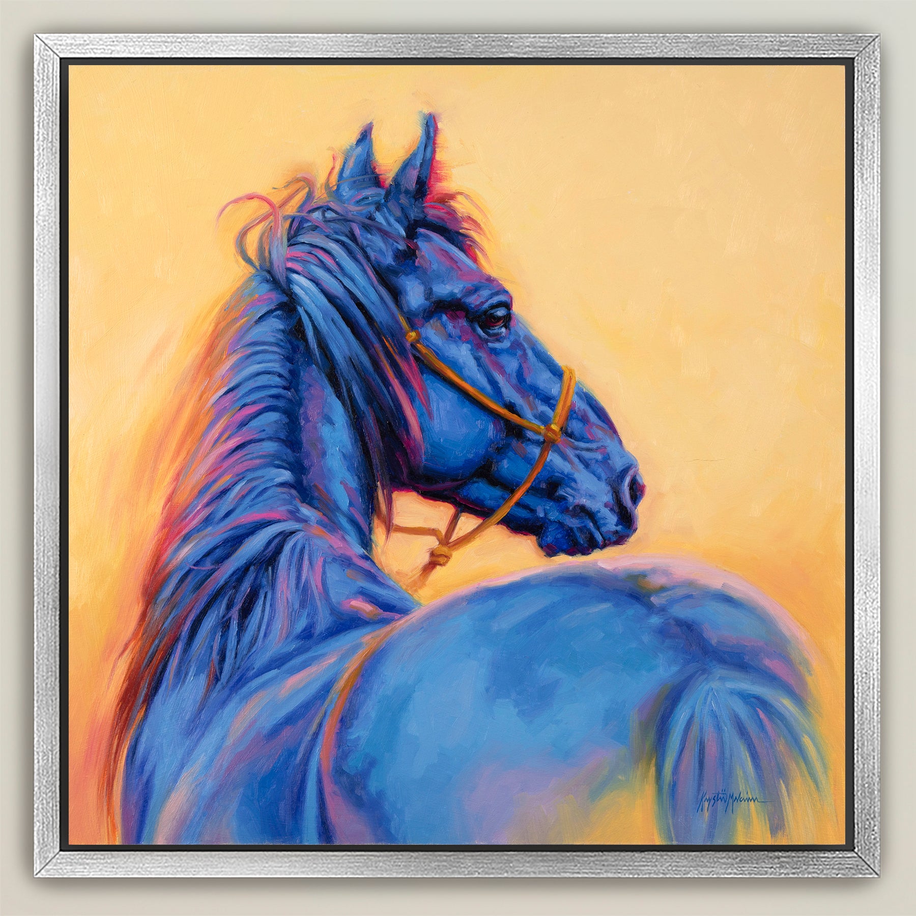 Mustang Colors ~ Square Canvas Edition Print Set
