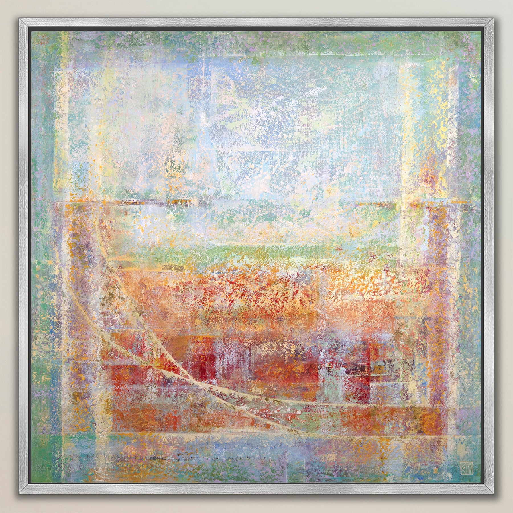 Bridge To My Heart ~ Square Canvas Edition Print