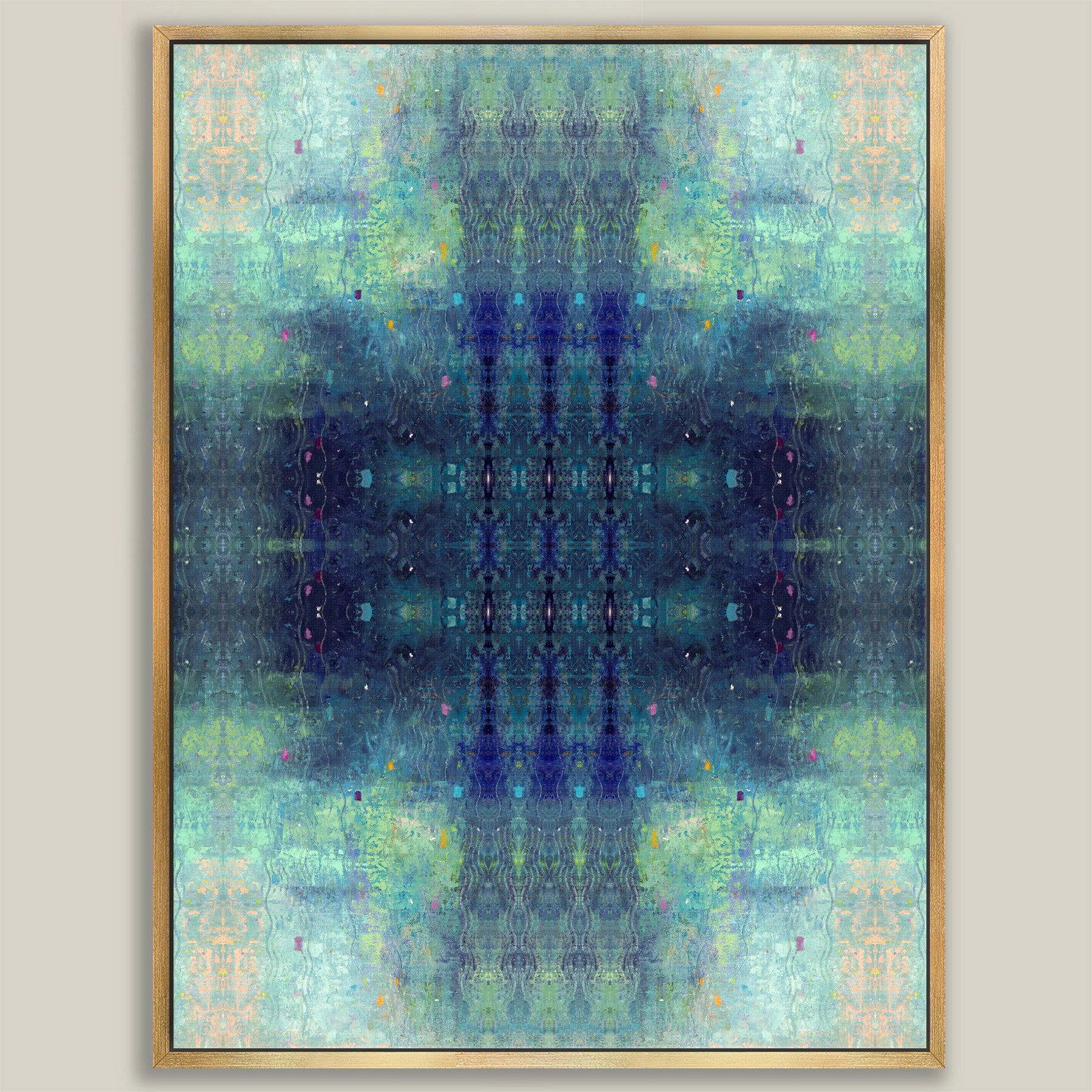 Deep In The Heart ~ Vertical Canvas Edition Print