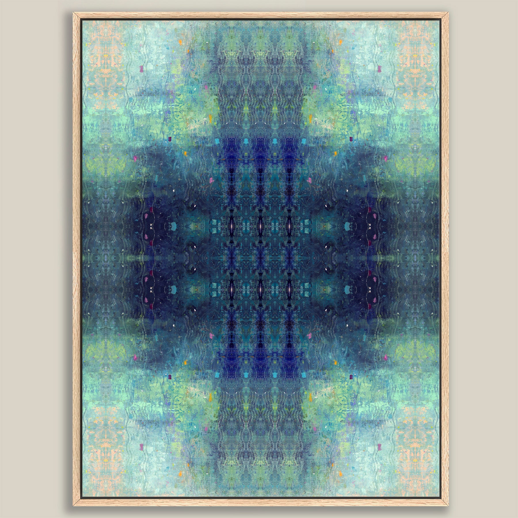 Deep In The Heart ~ Vertical Canvas Edition Print