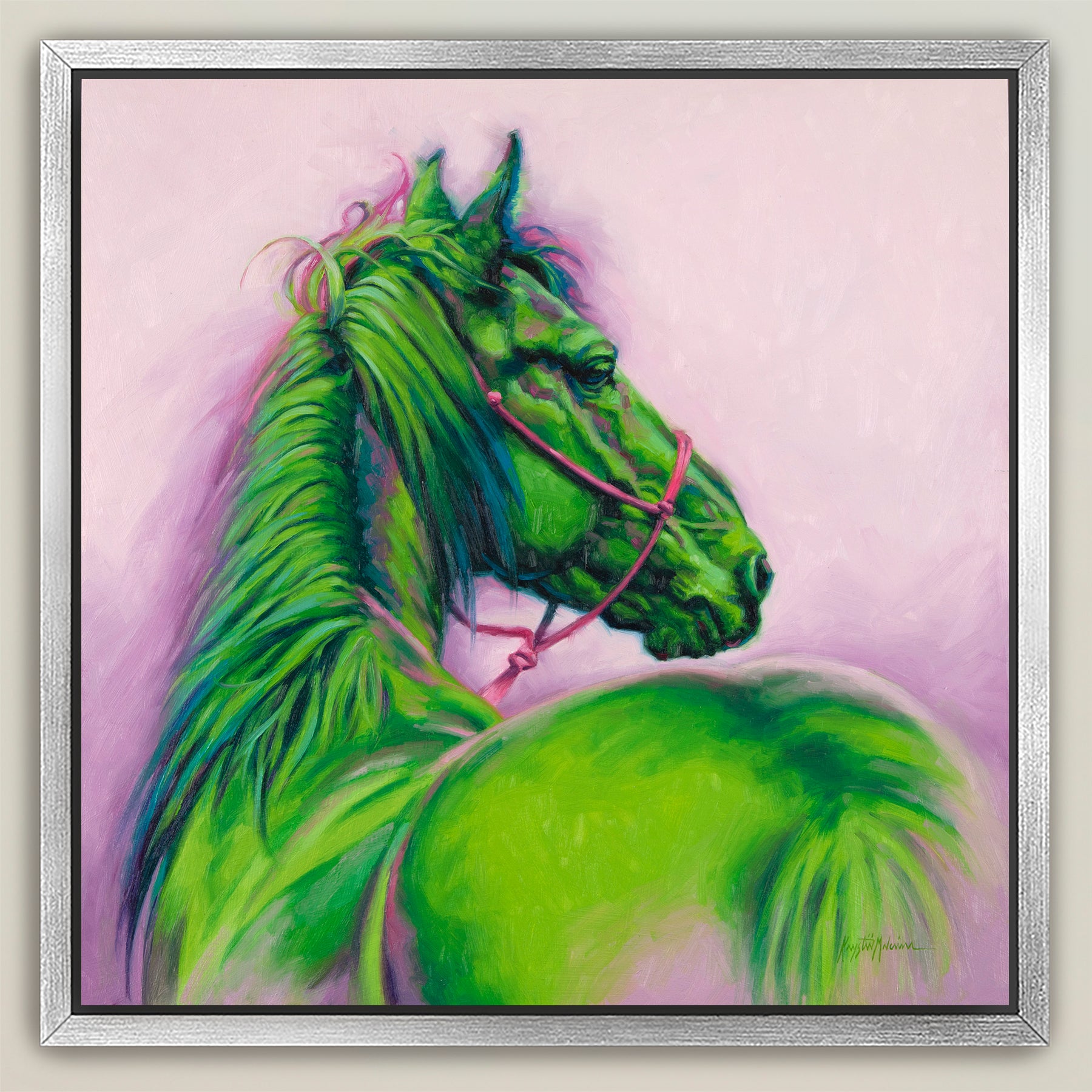 Mustang Colors ~ Square Canvas Edition Print Set