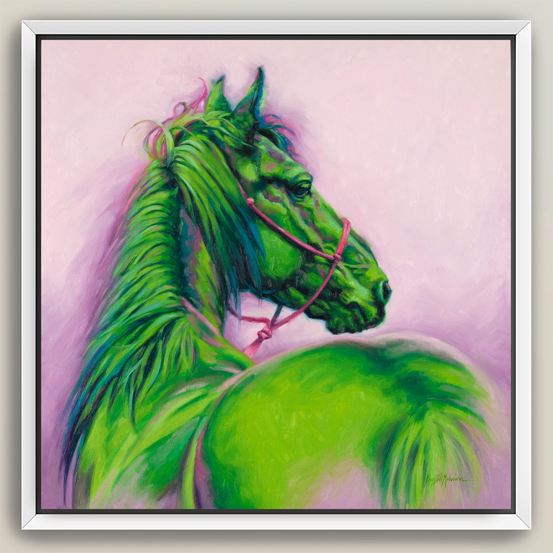 Mustang Colors ~ Square Canvas Edition Print Set