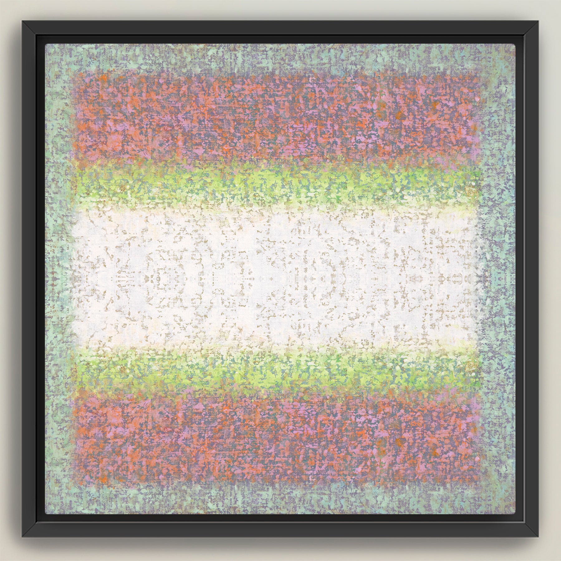 Fields Of Flowers ~ Square Canvas Edition Print